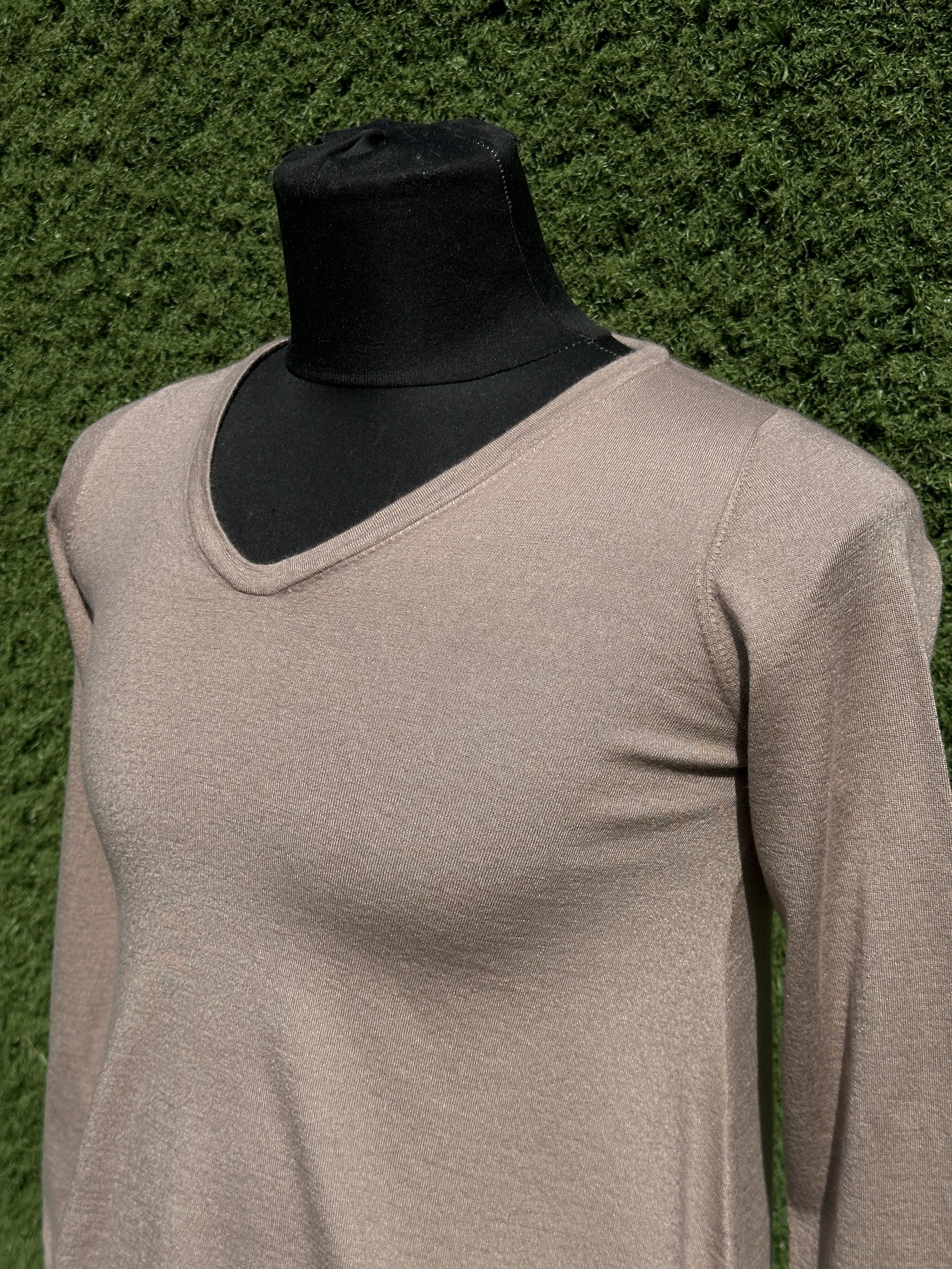 Brunello Cucinelli Brunello Cucinelli Cashmere Swing Knit Sweater Size M L Size M / US 6-8 / IT 42-44 - 10 Thumbnail