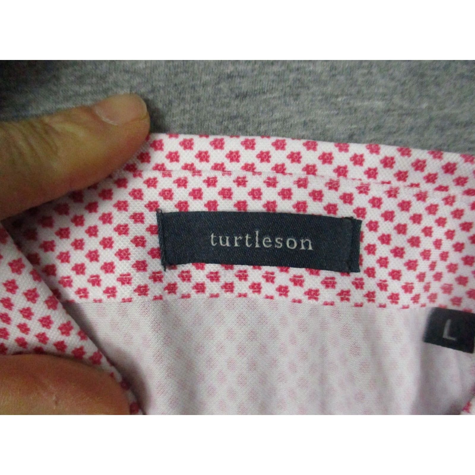 Vintage Turtleson Polo Shirt Large Mens Chairmans Cup Golf Salmon Turtle Pattern Polo Shirt Mens L Salmon Golf Polo Shirt Mens Chairmans Cup Turtleson Size US L / EU 52-54 / 3 - 5 Thumbnail
