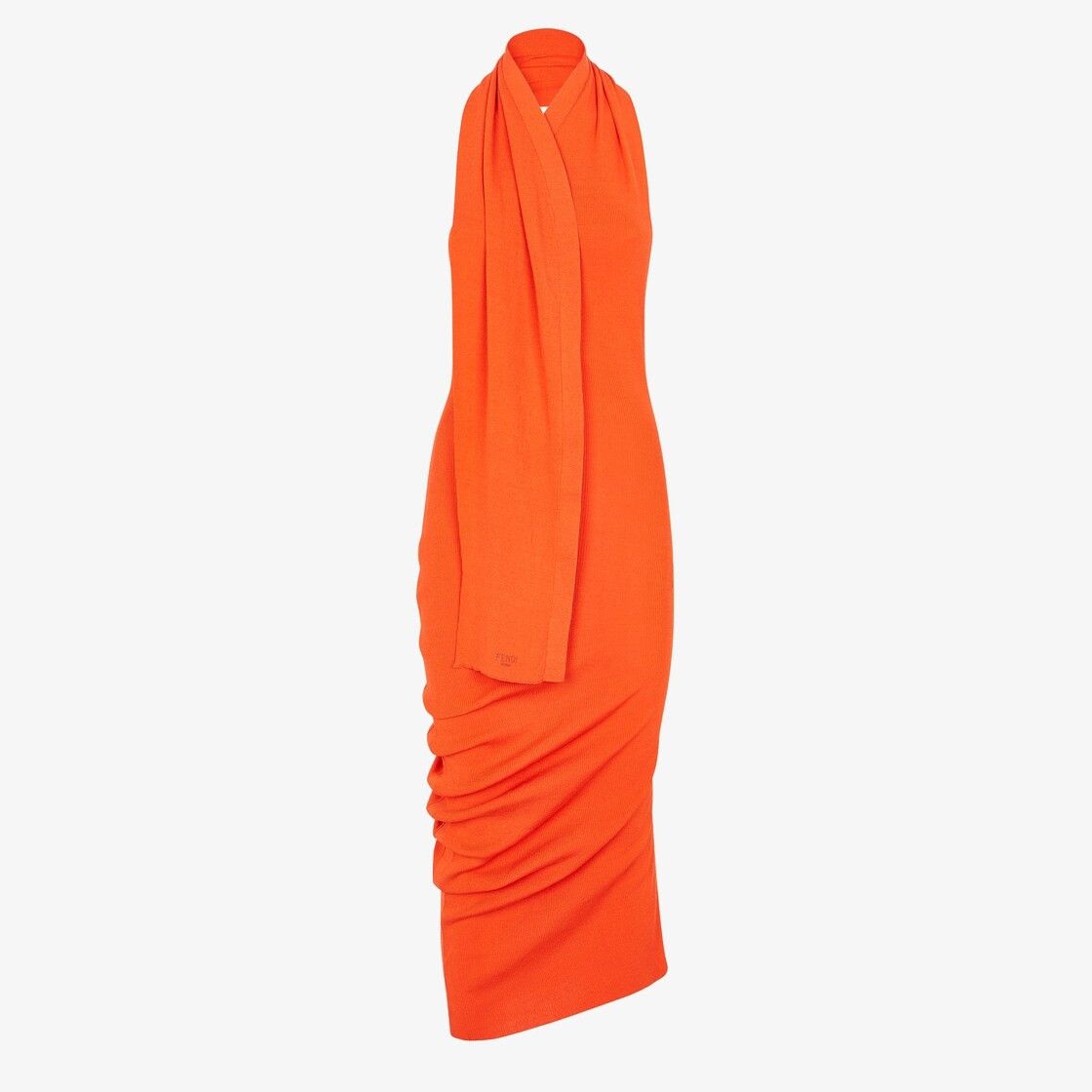 Fendi o1s1wg110426 Dress in Orange Size M / US 6-8 / IT 42-44 - 1 Thumbnail