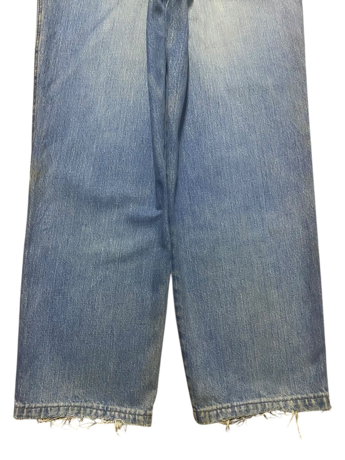 Trussardi Vintage Japanese Brand Trussardi Mud Wash Loose Jeans Size US 32 / EU 48 - 6 Thumbnail