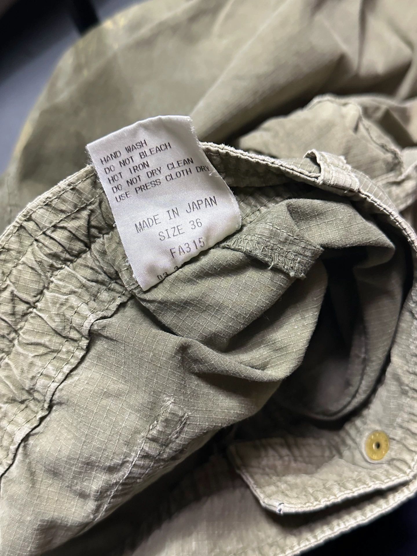 Share Spirit Homme Share spirit Sand Multi-Pocket Cargo Wasteland Pants Size 25" / US 0 / IT 36 - 7 Thumbnail