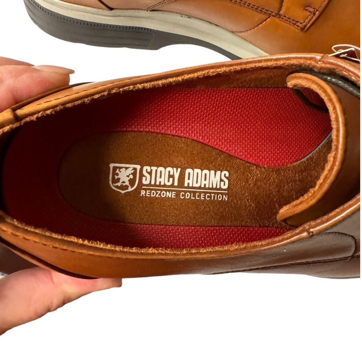 Stacy Adams Stacy Adams NEW Tayson Lace-Up Oxford Size 9M Sienna Smooth Size US 9 / EU 42 - 9 Thumbnail