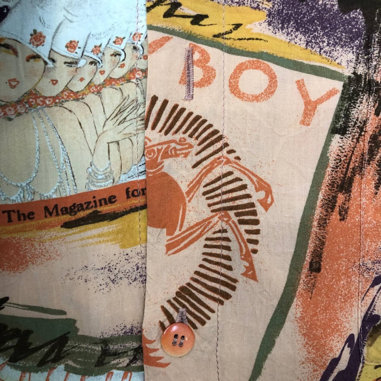 Jams World × Playboy T332 VTG JAMS WORLD X PLAYBOY DANCE BOWLING SHIRTS Size US XL / EU 56 / 4 - 8 Thumbnail