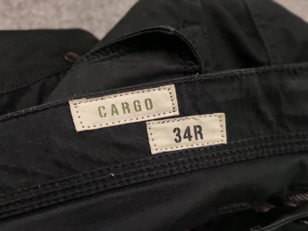 Japanese Brand Vintage Japan style Black Cargo Zip Pants Y2K Size US 34 / EU 50 - 19 Thumbnail