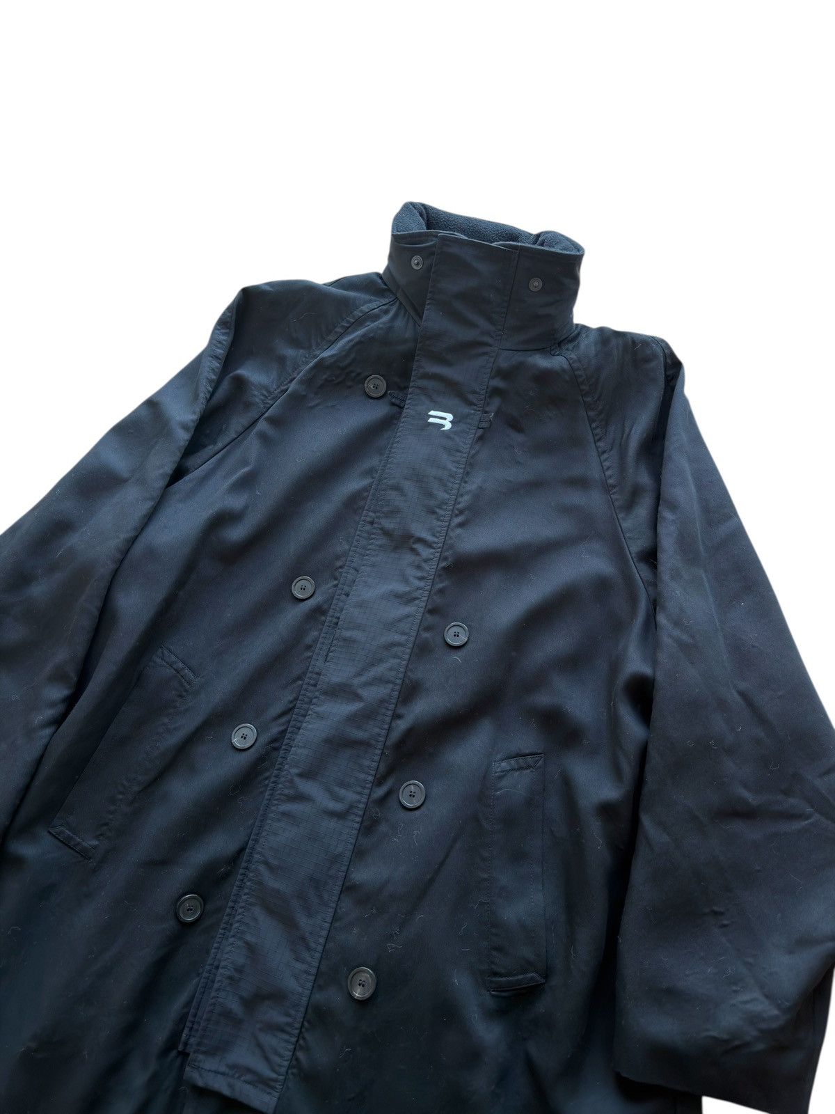 Balenciaga BALENCIAGA DEMNA TRENCH COAT TRACK 3B FLEECE COLLAR Size US XL / EU 56 / 4 - 22 Thumbnail