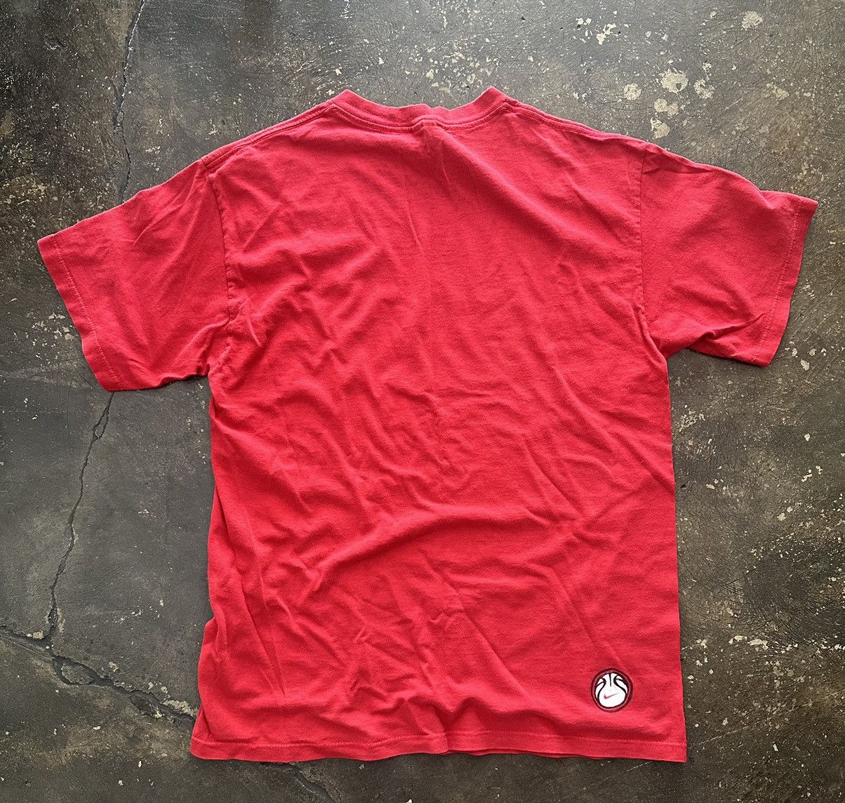Nike × Vintage Vintage Nike 90s Red Basketball Shirt Size US M / EU 48-50 / 2 - 3 Thumbnail