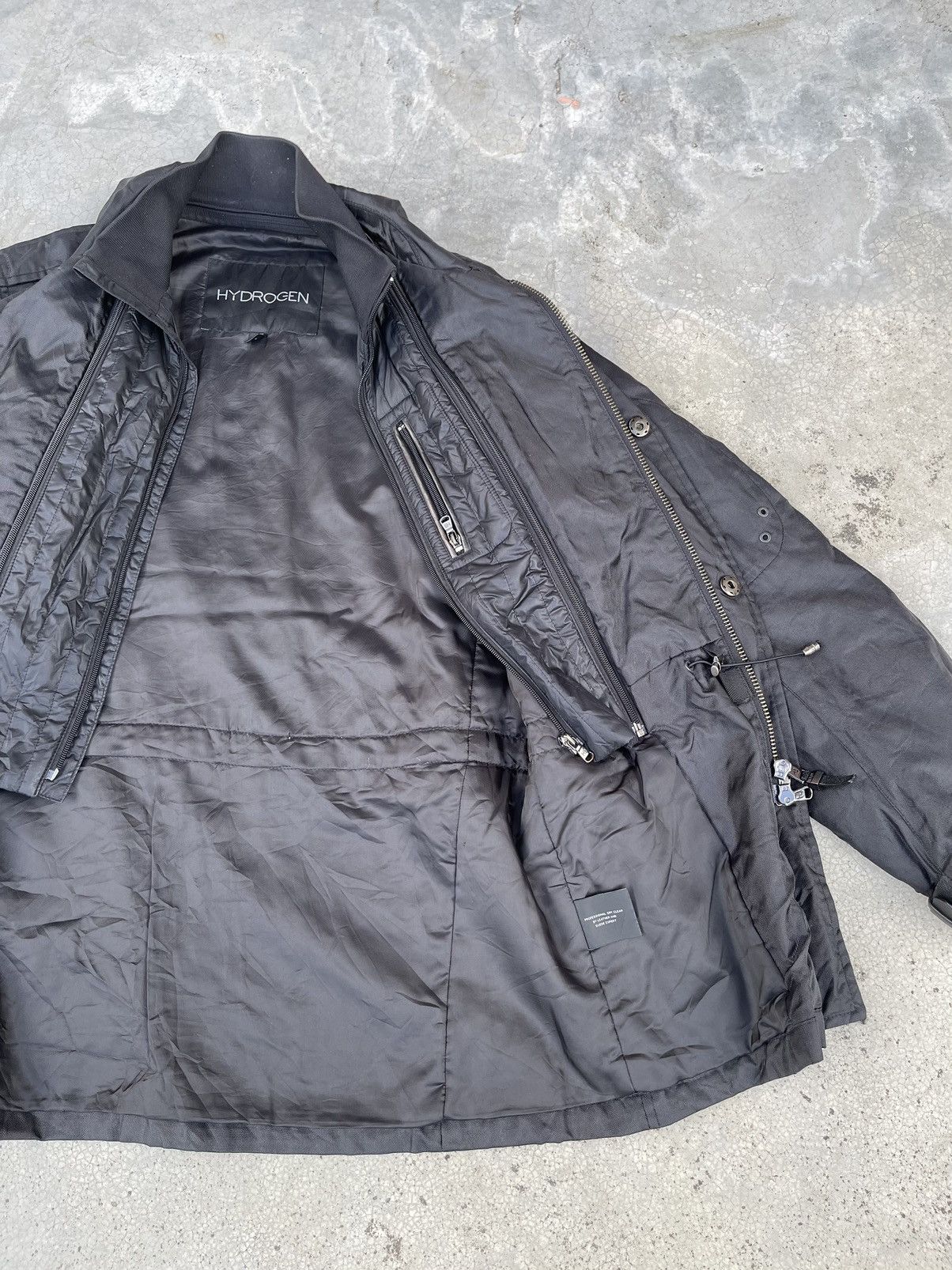 GOREWEAR × HYDROGEN Rare Hydrogen Italy Biker Jacket Cafe Racer Punk Chopper XL Size US XL / EU 56 / 4 - 3 Thumbnail