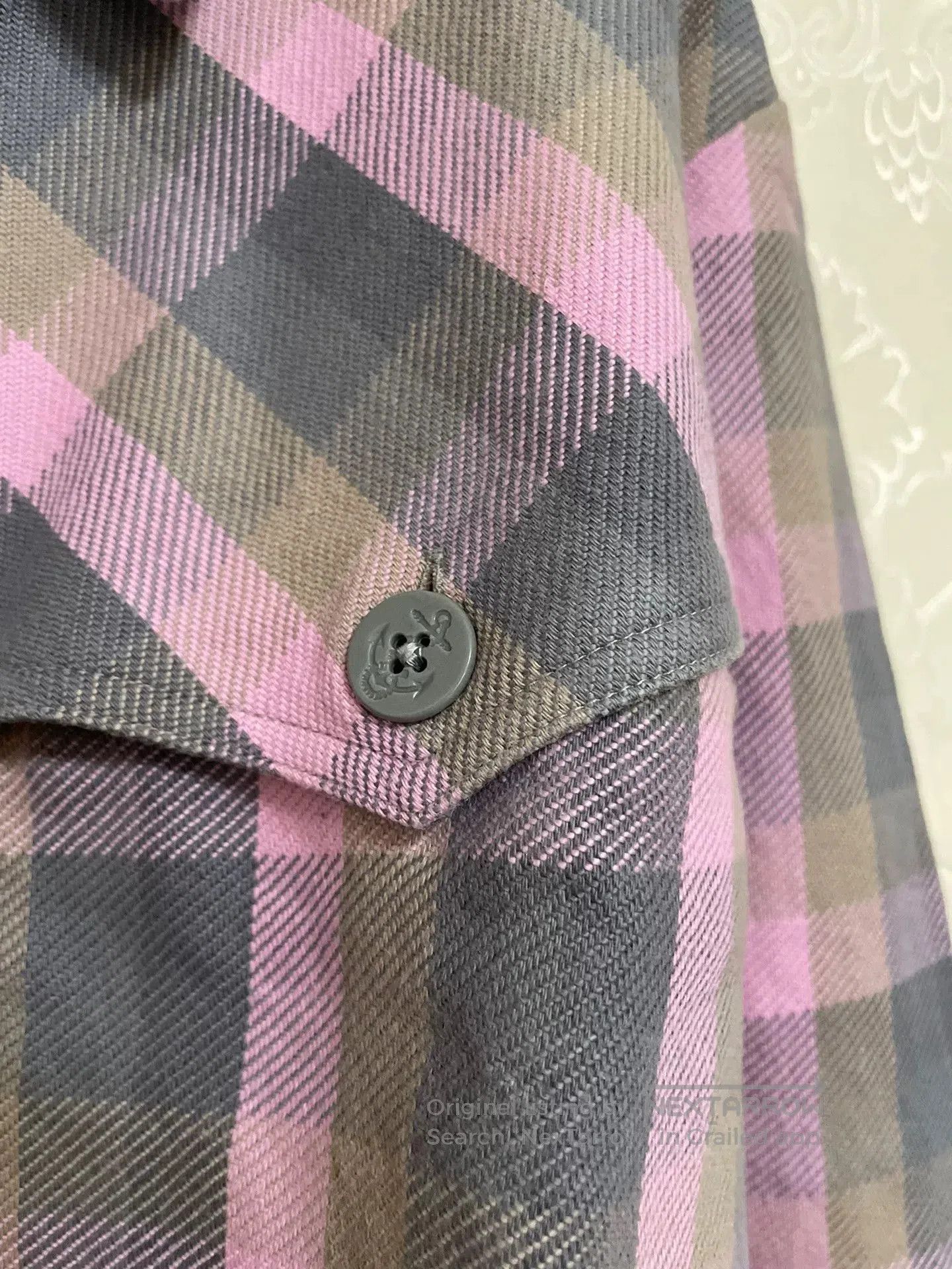 Bape BAPE Aoyama Limited Pink Check Shirt Jacket. Size US M / EU 48-50 / 2 - 6 Thumbnail