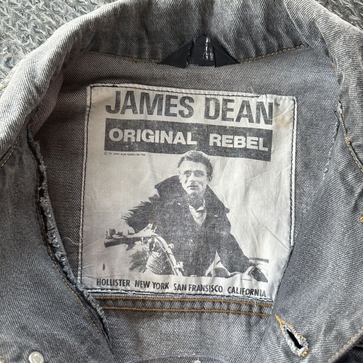 James Jean × Vintage SEND OFFER📌 VINTAGE JAMES DEAN ORIGINAL REBEL TRUCKER JACKET Size US S / EU 44-46 / 1 - 11 Thumbnail