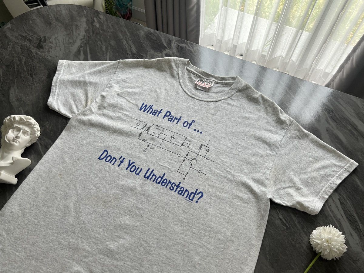 Arts & Science Circuit : What Part Of Dont You Understand ? Size US L / EU 52-54 / 3 - 1 Thumbnail