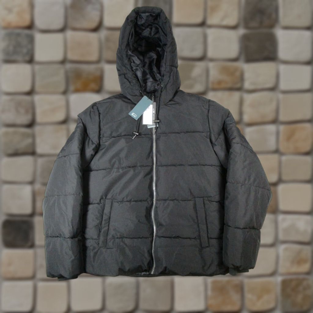 ONLY & SONS ONLY & SONS Jacket Womens Small Black Insulated Puffer New Size S / US 4 / IT 40 - 1 Thumbnail