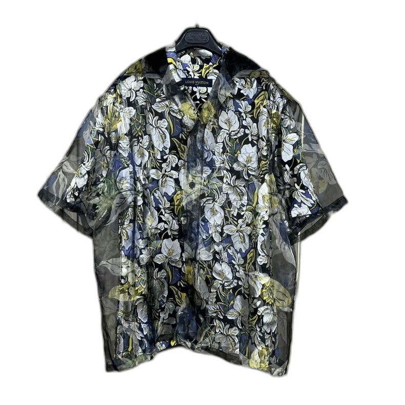 Louis Vuitton Louis Vuitton Floral Sheer Layered Shirt-yf Size US S / EU 44-46 / 1 - 1 Thumbnail