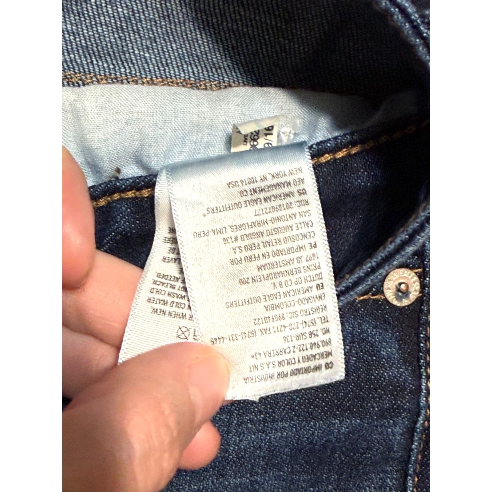 American Eagle Outfitters VINTAGE? No. Size 24" / US 00 / IT 34 - 7 Thumbnail
