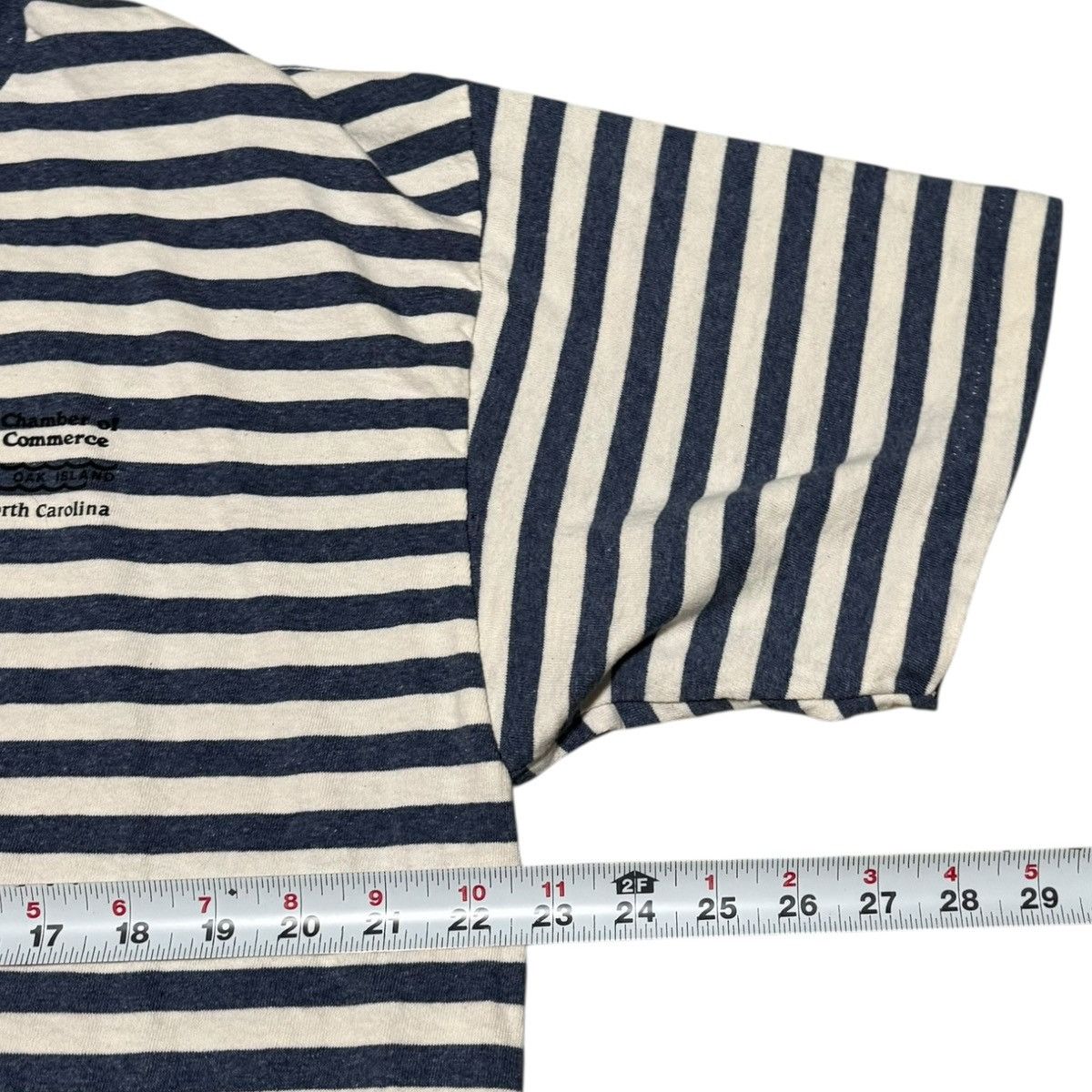 Vintage 1996 US Open King Mackerel Tournament Striped Shirt XL FLAWS Size US XL / EU 56 / 4 - 8 Thumbnail