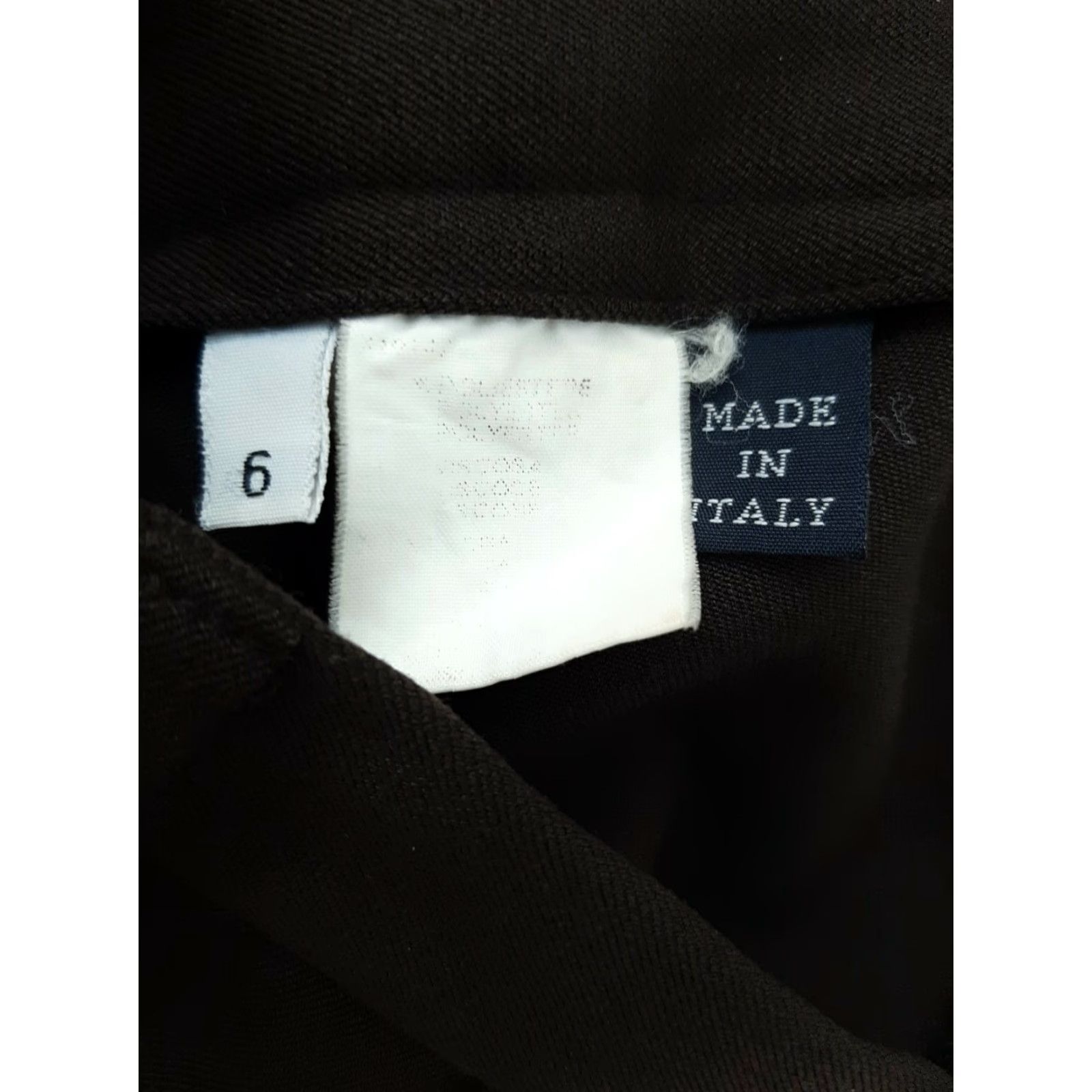 Faconnable F. by Faconnable Dress Pants Womens Brown Size 6 26x27 Polyester Italy Zipper Closure Straight Leg Mens? no, Women. Size 28" / US 6 / IT 42 - 2 Thumbnail