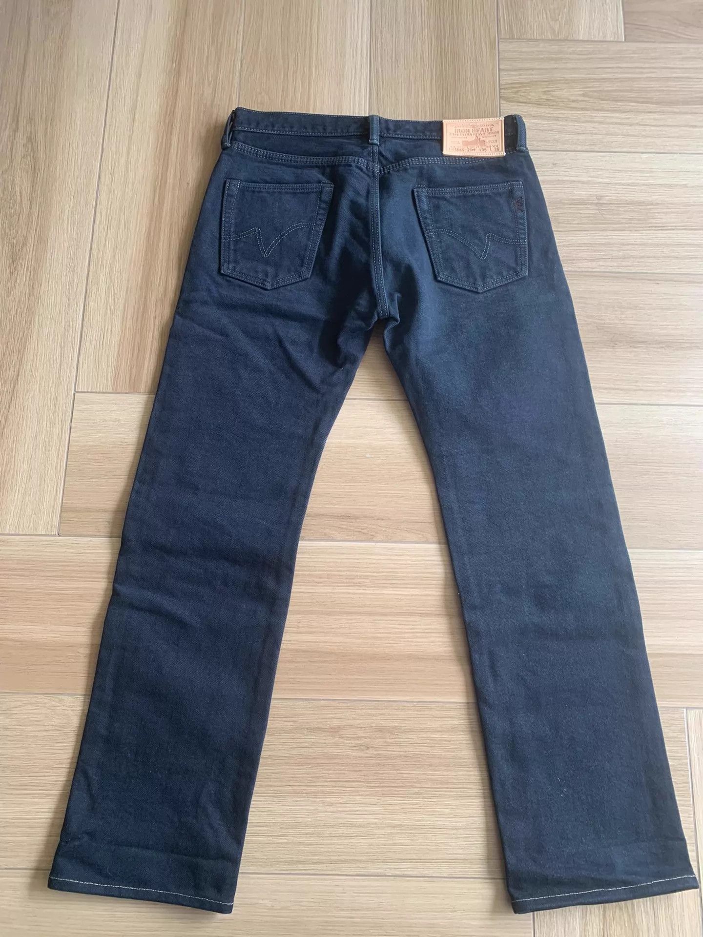 Iron Heart IRON HEART 666S 21OD Tapered Denim Pants W35 Size US 35 - 2 Thumbnail
