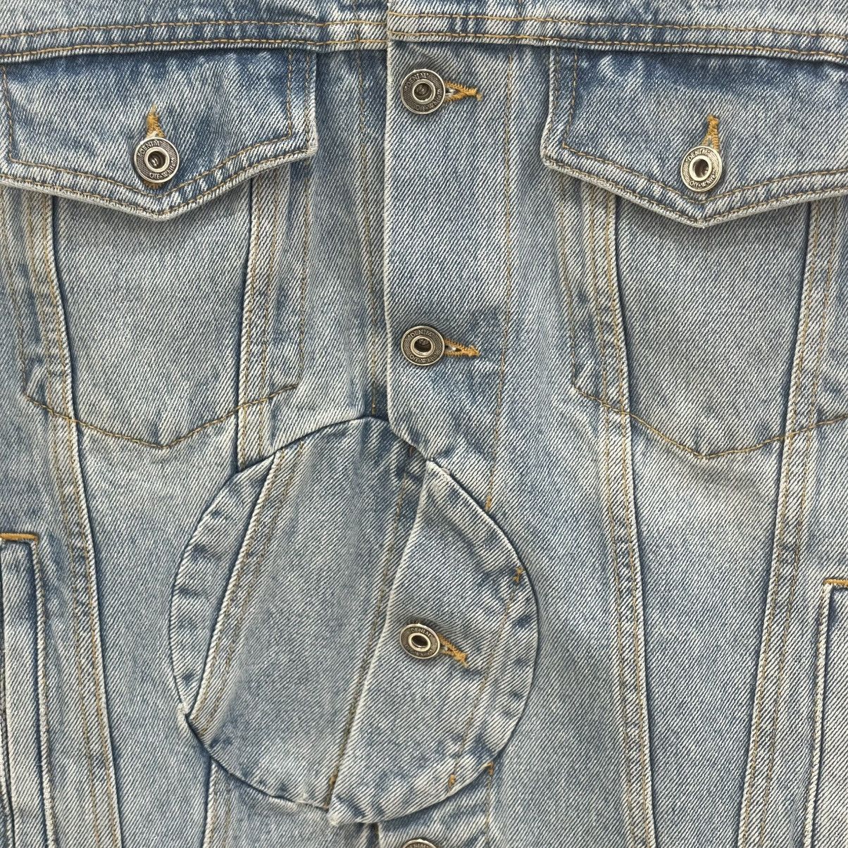 Off-White × Virgil Abloh Off-White Twist Denim Jacket Size US S / EU 44-46 / 1 - 2 Thumbnail