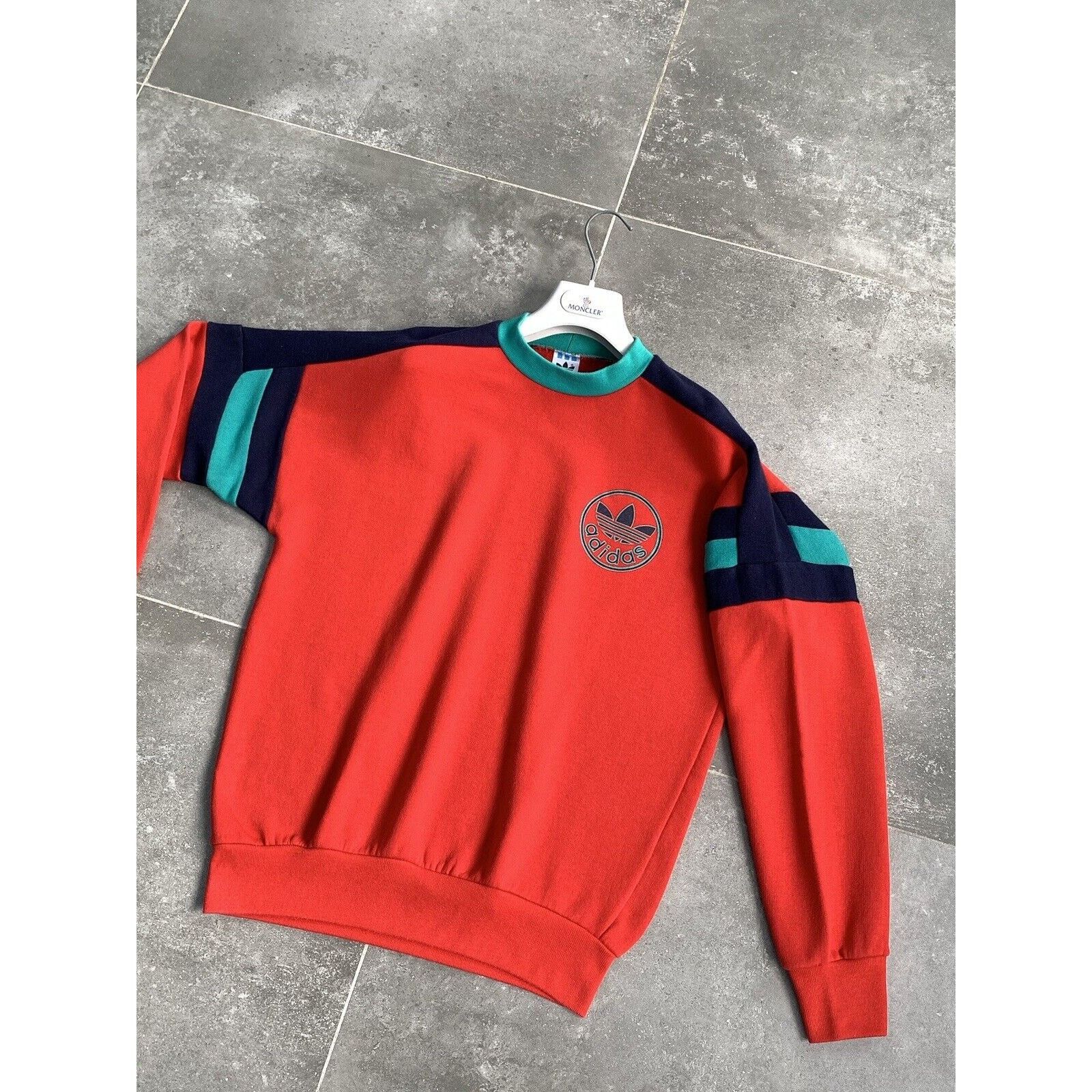 Adidas × Vintage Men's ADIDAS ORIGINALS Sweatshirt 80s Pullover Jumper SZ S Size US S / EU 44-46 / 1 - 5 Thumbnail