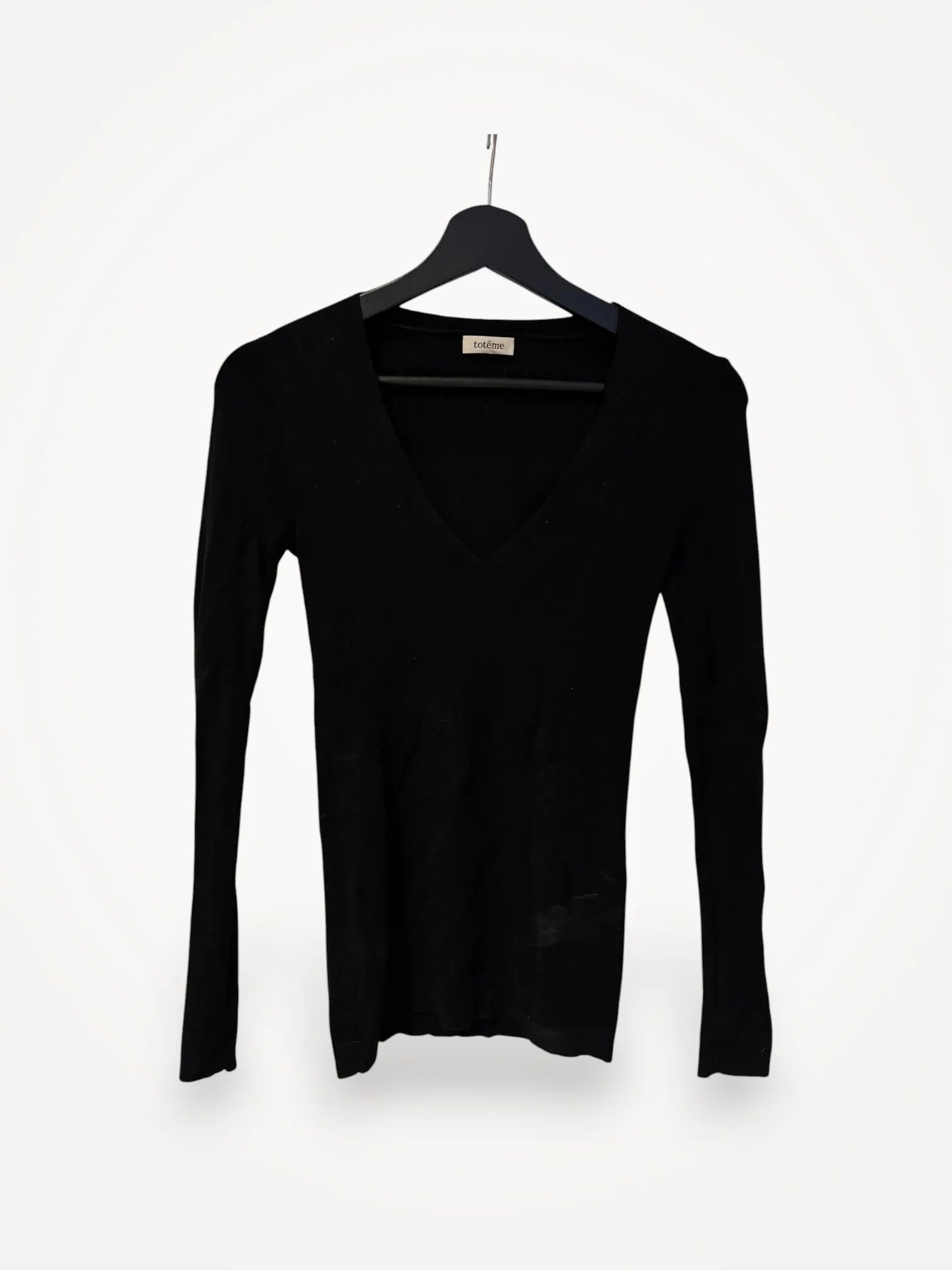 Toteme Toteme V neck merino Sweater Size S / US 4 / IT 40 - 1 Thumbnail