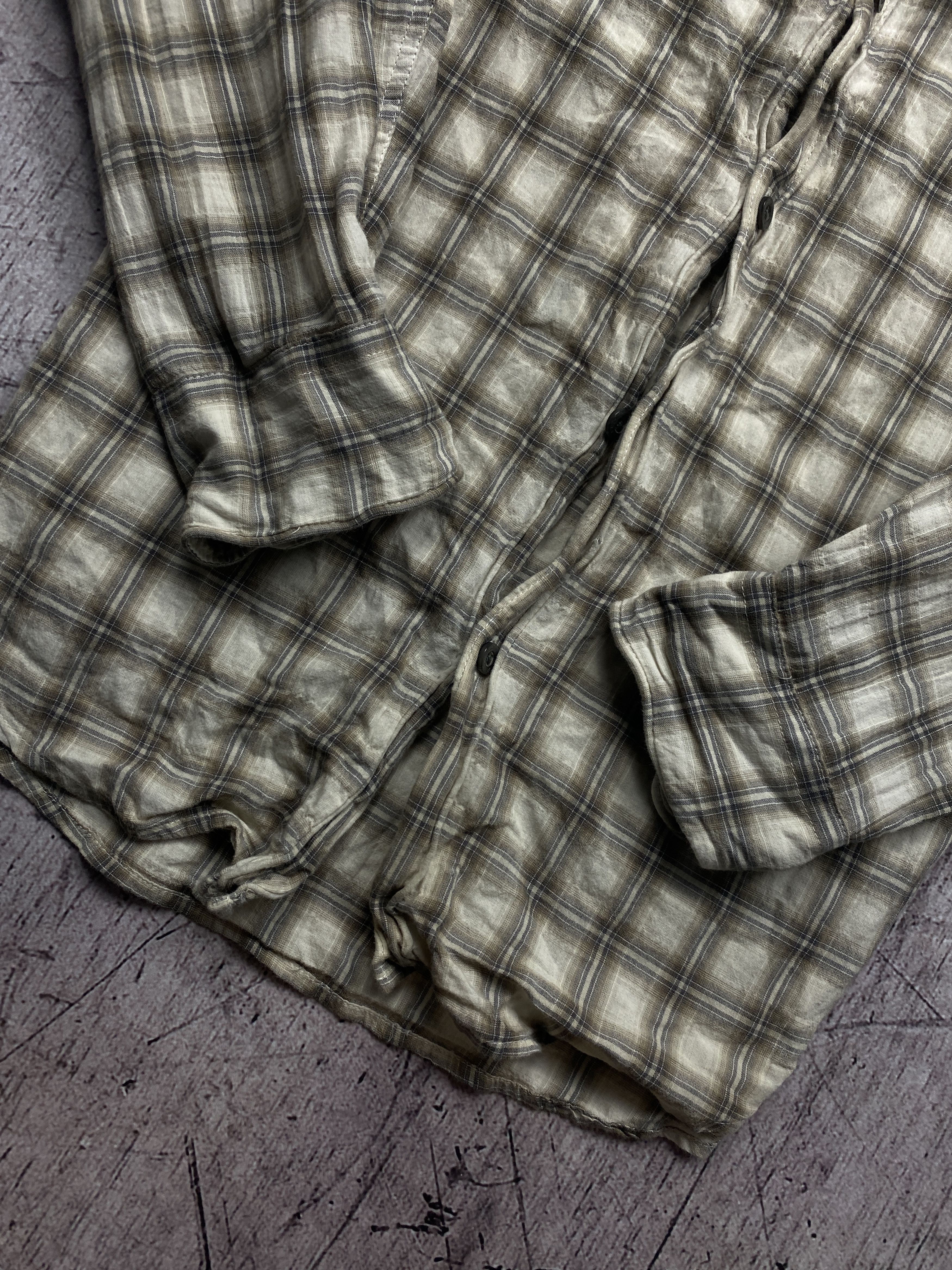 Allsaints Allsaints Potsdam vintage plaid long sleeve shirt Size US M / EU 48-50 / 2 - 3 Thumbnail