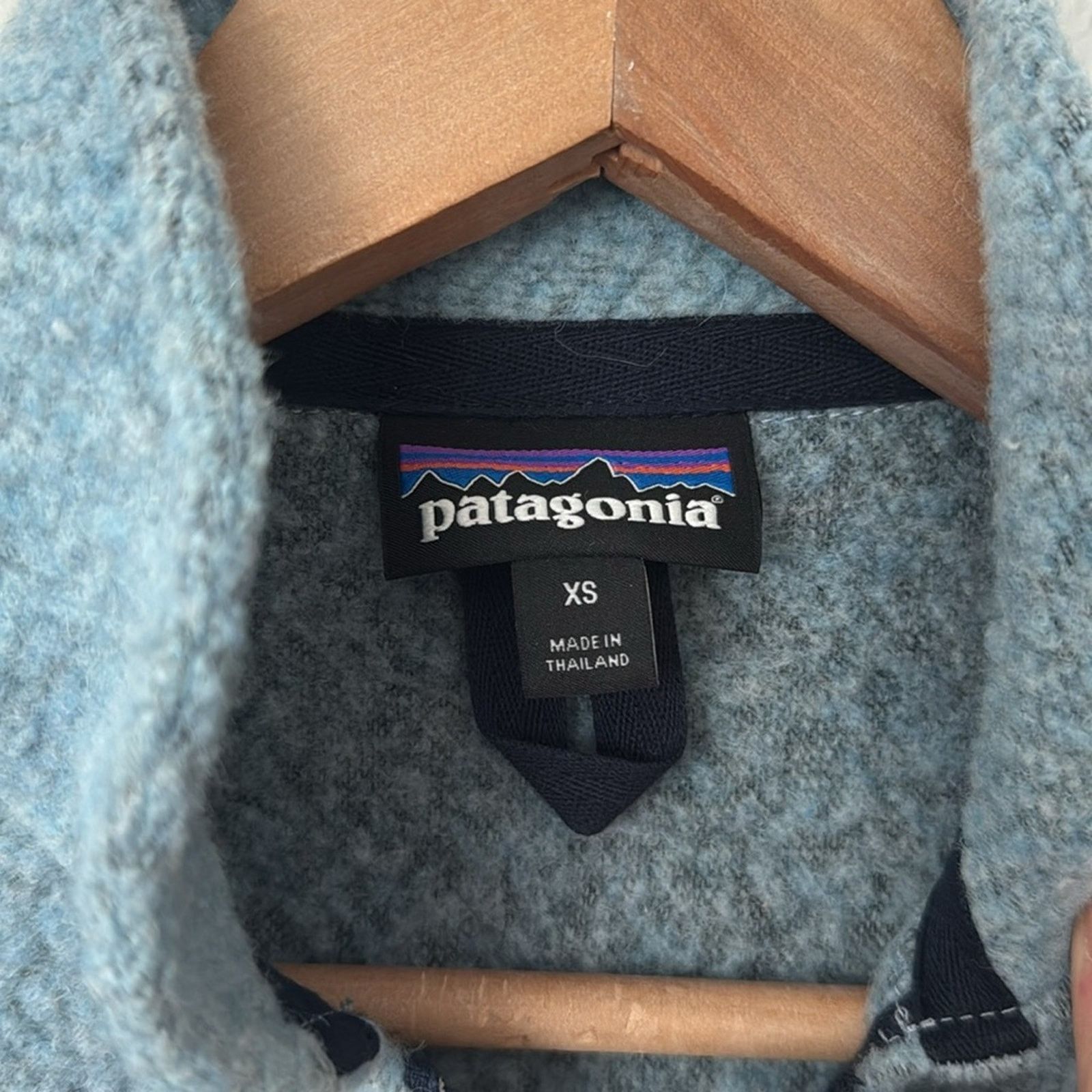 Patagonia Patagonia XS Women’s Woolyester Fleece Pullover in Blue Size XS / US 0-2 / IT 36-38 - 5 Thumbnail