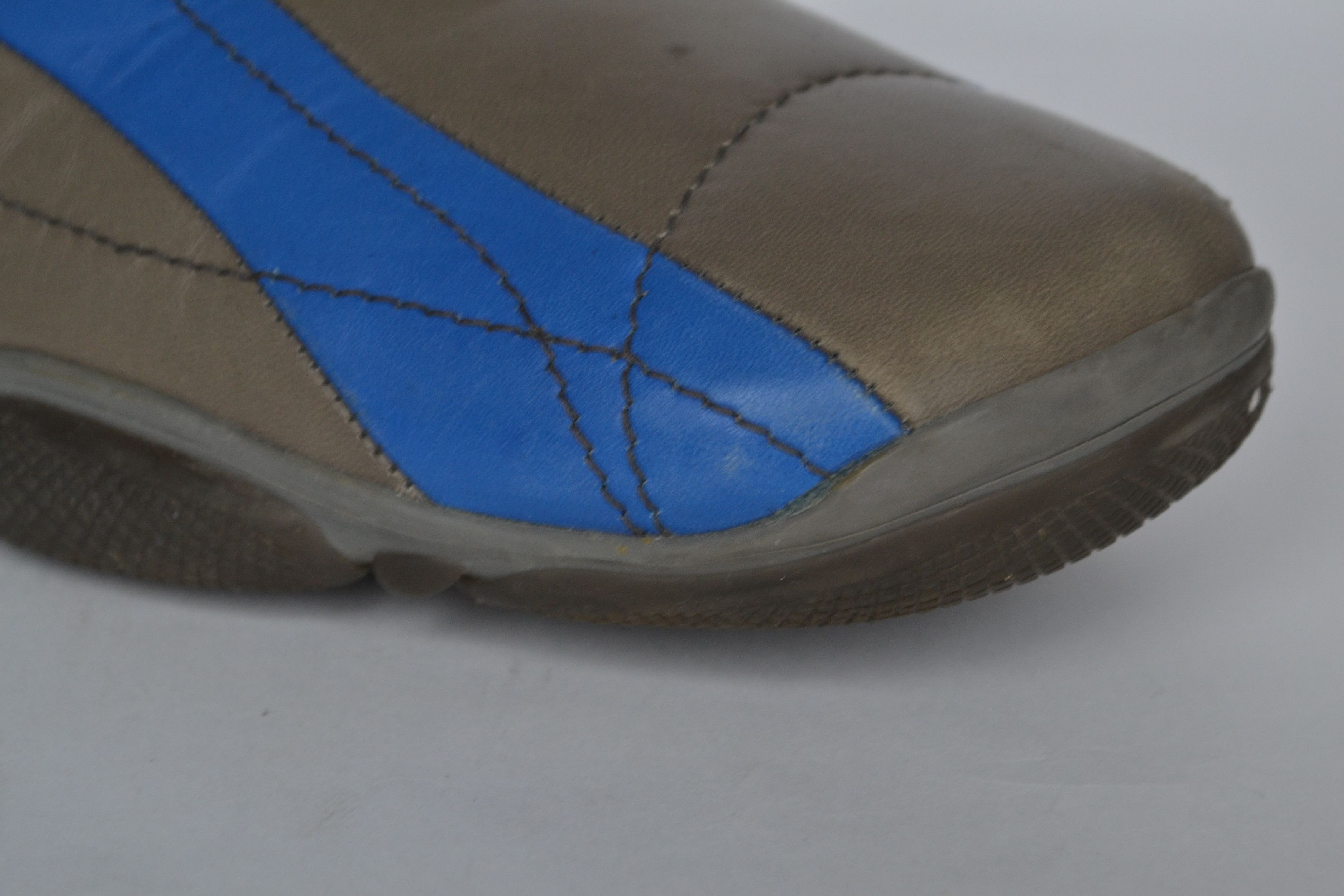 Prada PRADA Boots Vintage Leather Astro Blue Grey 1999 Shoes Size US 8 / EU 41 - 12 Thumbnail