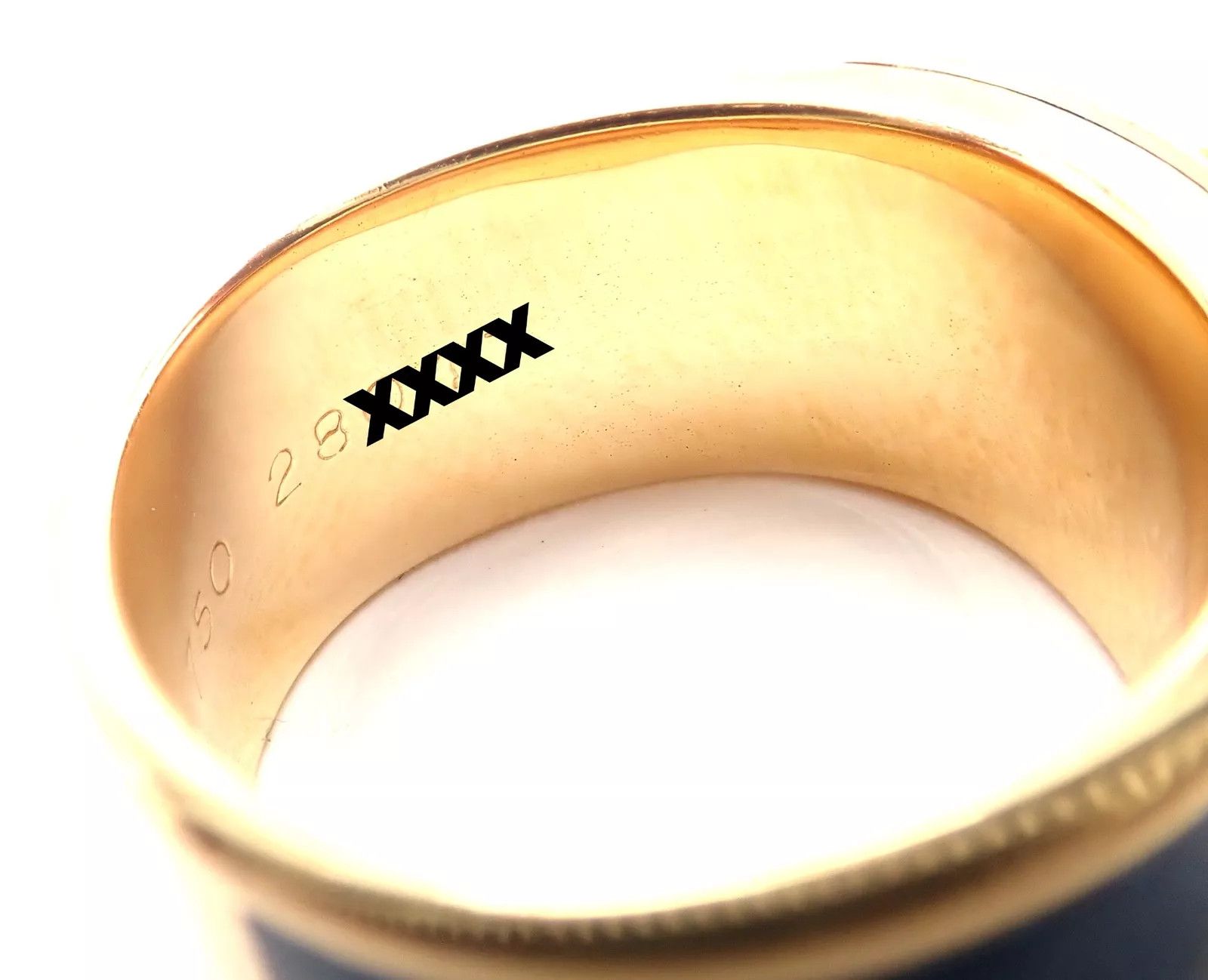 Hermes Hermes Collier de Chien 18K Enamel Band Ring Size 6 Size ONE SIZE - 7 Thumbnail