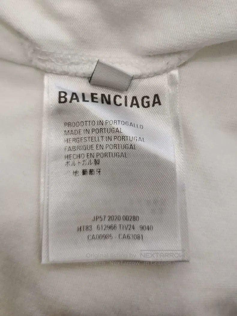 Balenciaga Balenciaga Alphabet Printed Crewneck Short Sleeve Size US M / EU 48-50 / 2 - 5 Thumbnail