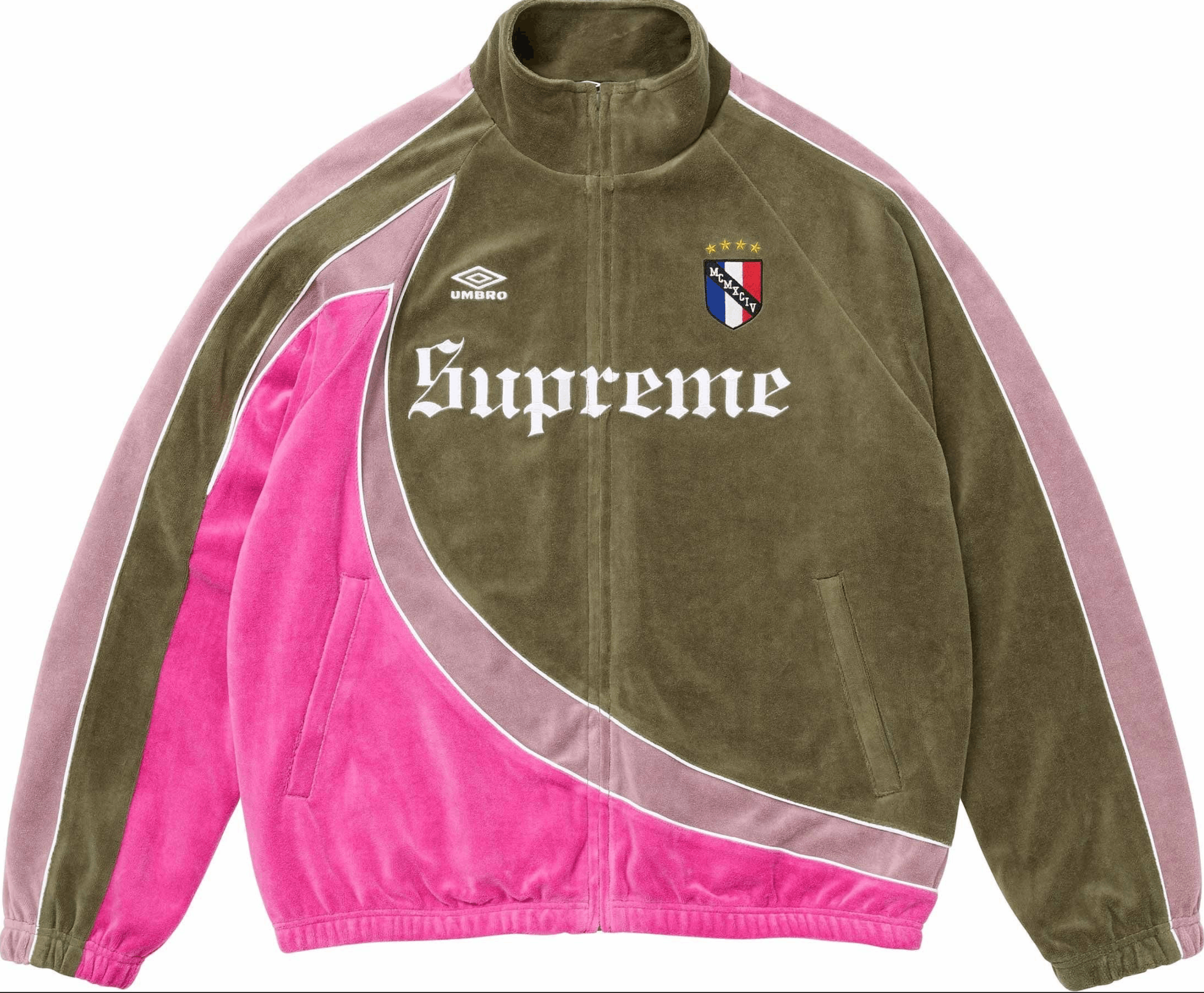 Supreme Supreme Umbro Track Jacket Dusty Plum | Grailed