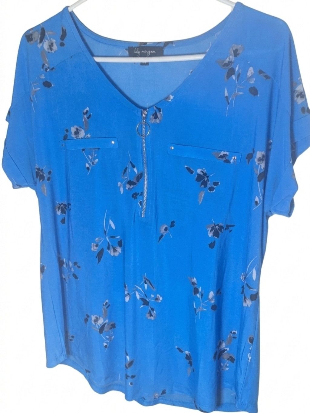 Other 5 Lilly Morgan Designer Tops Floral Mixed Pattern Bundle Size L / US 10 / IT 46 - 2 Thumbnail