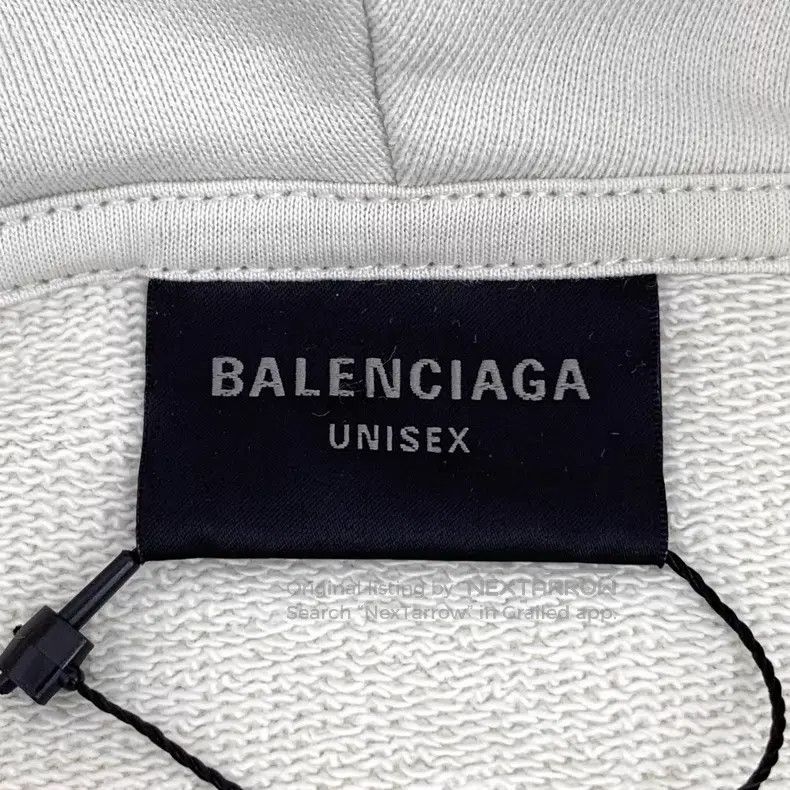 Balenciaga Balenciaga Ivory White Logo Letter Embroidered Cotton Hood Size US L / EU 52-54 / 3 - 5 Thumbnail