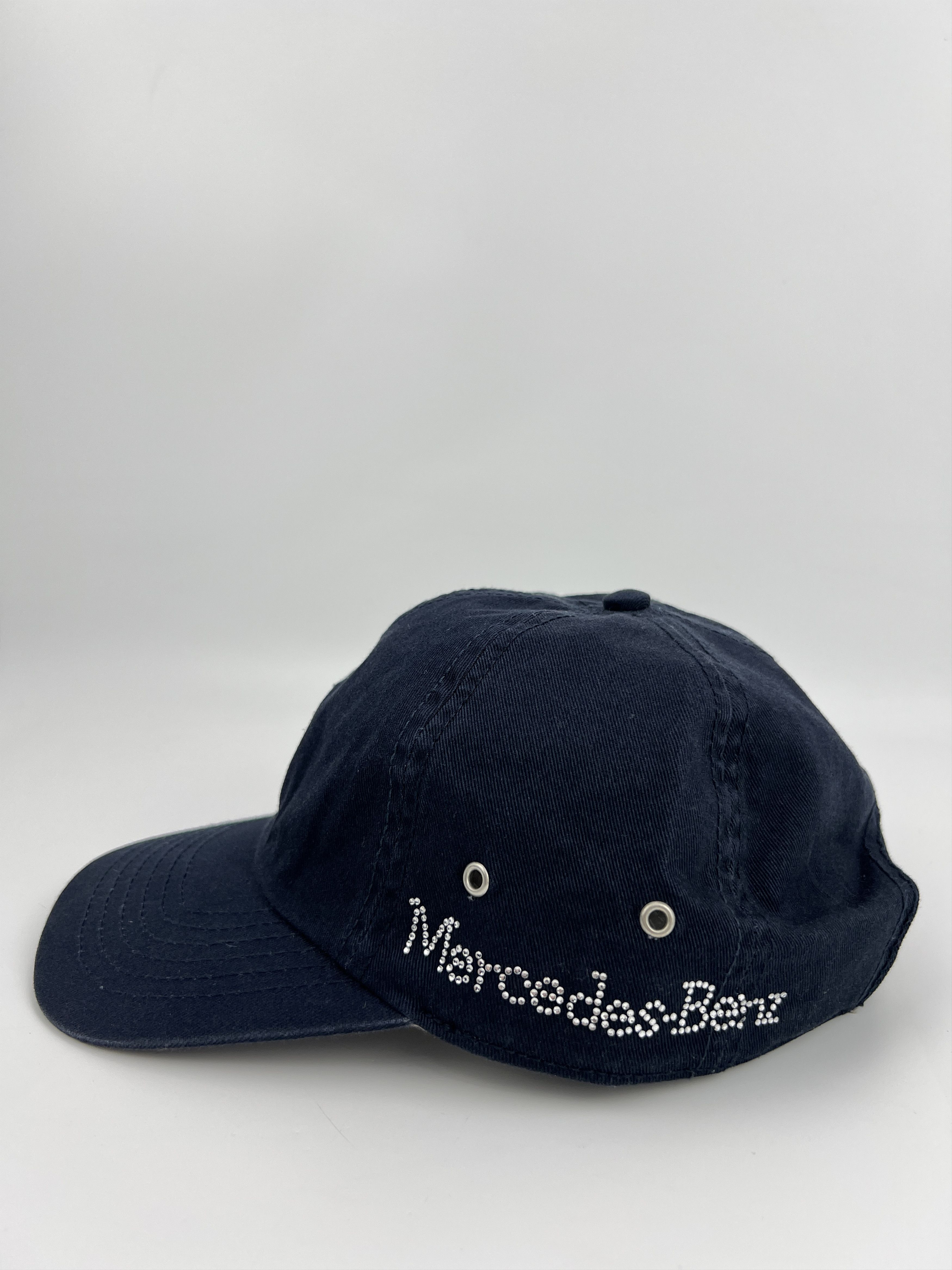 Mercedes-Benz Y2K Mercedes Benz Rhinestones Logo Cap Size ONE SIZE - 6 Thumbnail