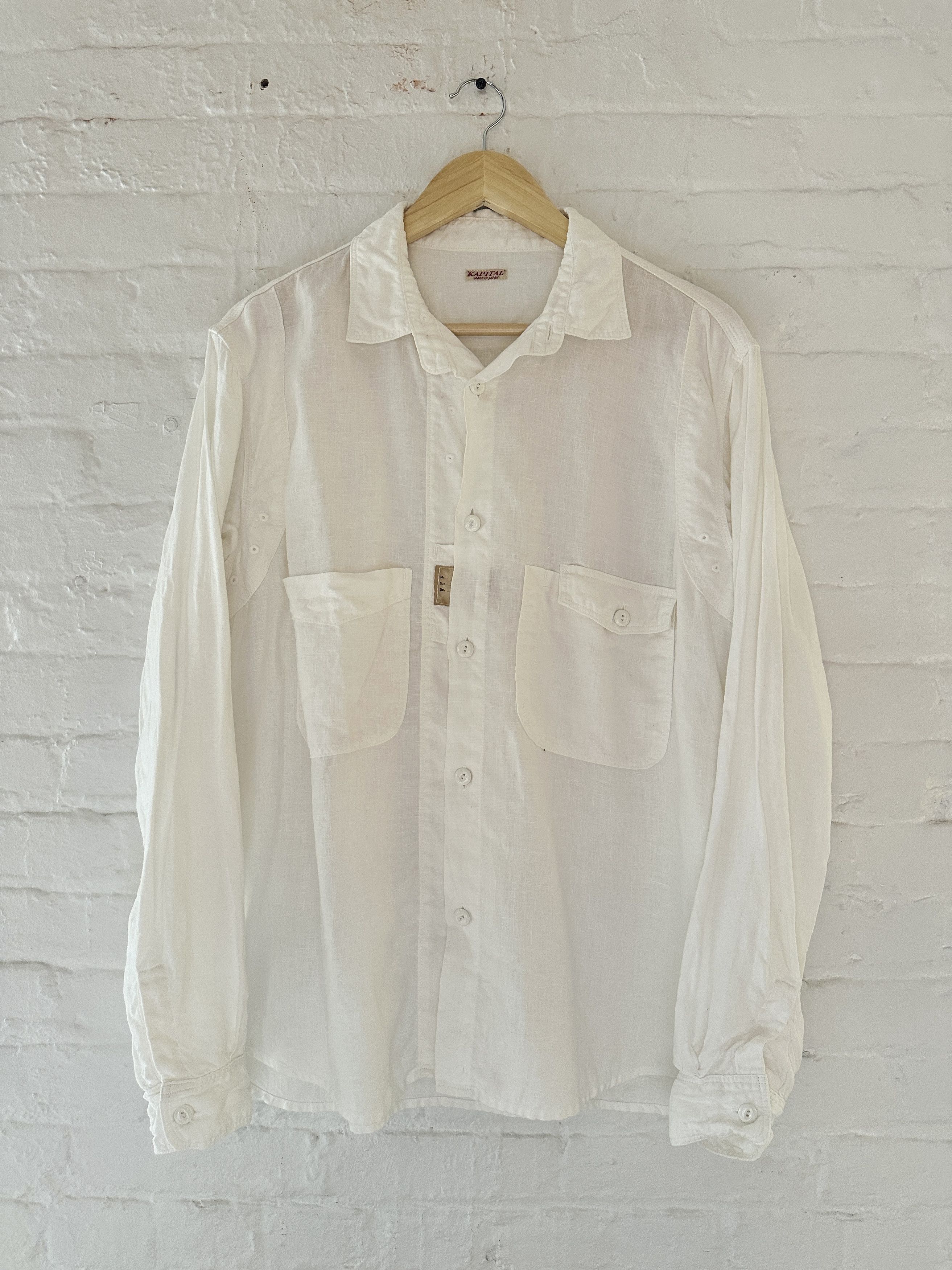 Kapital Multi Media Linen Shirt