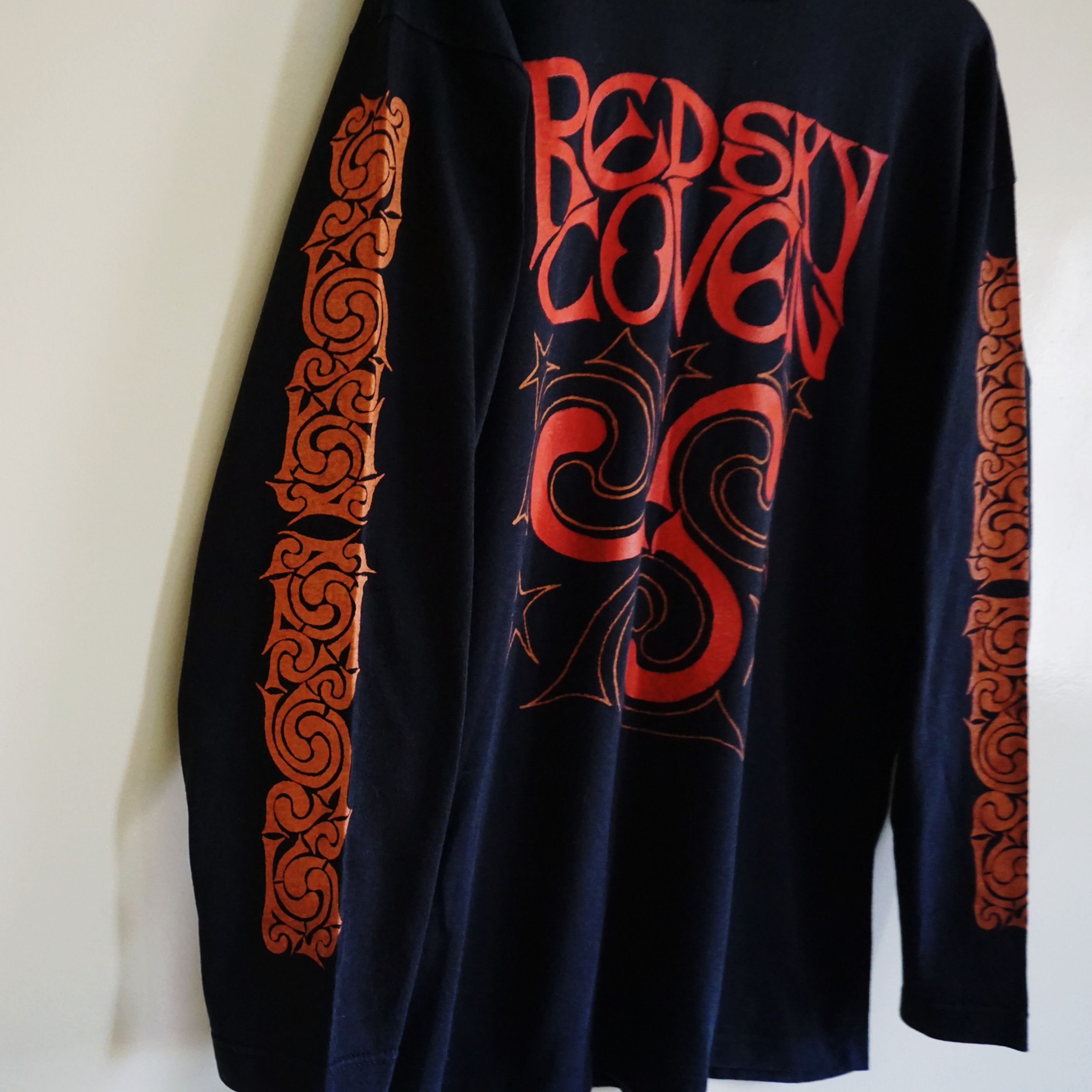 Band Tees × Vintage Vintage 90s *redsky raven* Longsleeve single stitch Size US XL / EU 56 / 4 - 8 Thumbnail