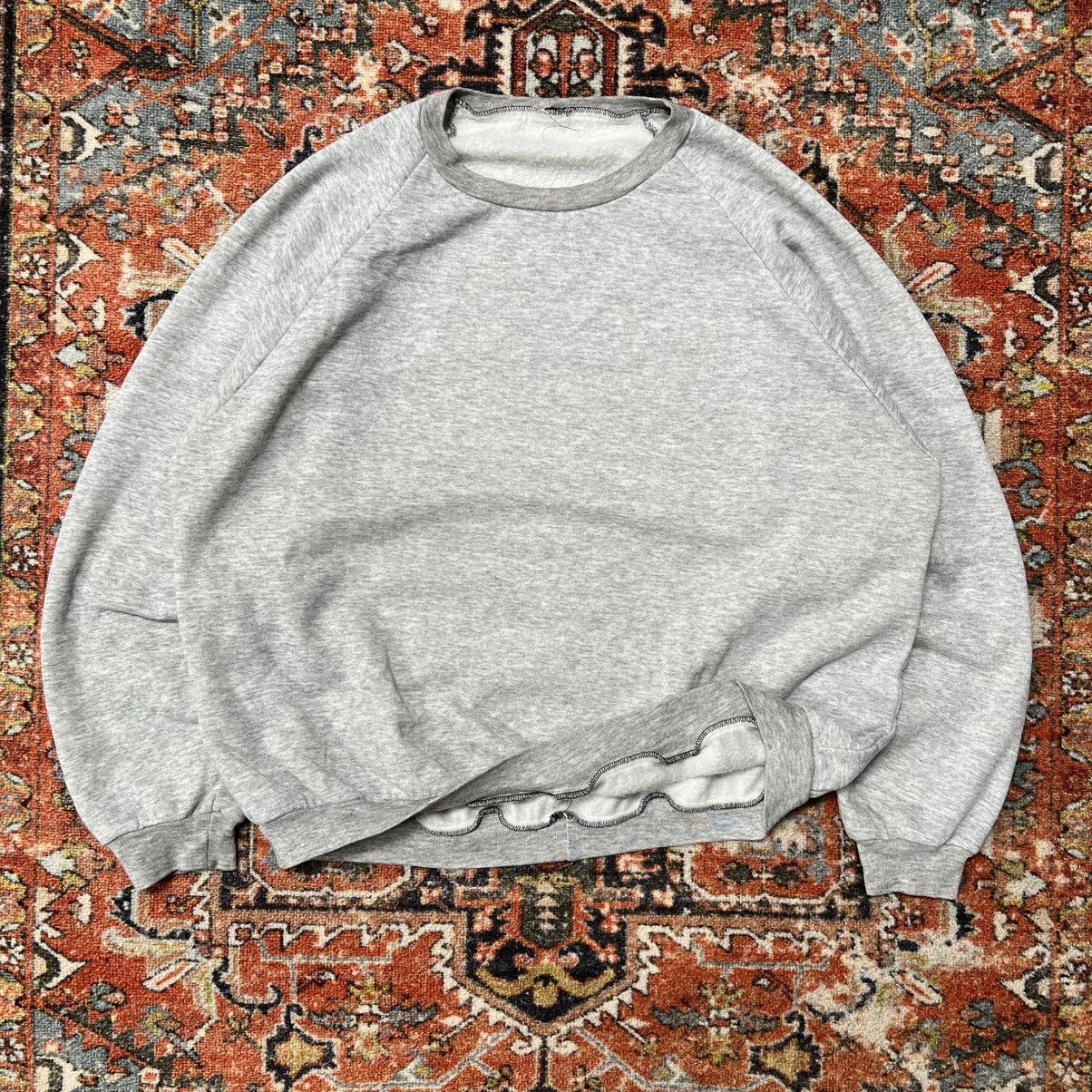 Hanes Vintage Raglan Crewneck Boxy Essential Sweatshirt Size M / US 6-8 / IT 42-44 - 1 Thumbnail