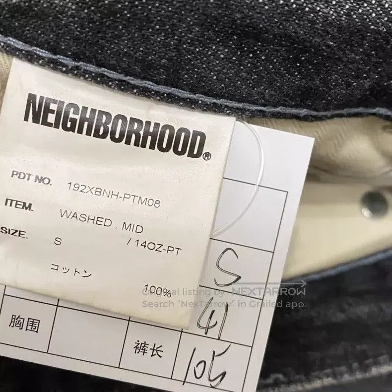 Neighborhood Neighborhood size S Autumn/Winter 19 Washed Denim Pants Size US 27 - 5 Thumbnail