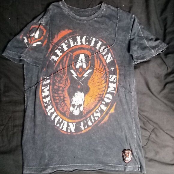 Affliction Vintage Y2K Affliction Clothing American Customs T-Shirt Size US S / EU 44-46 / 1 - 2 Thumbnail