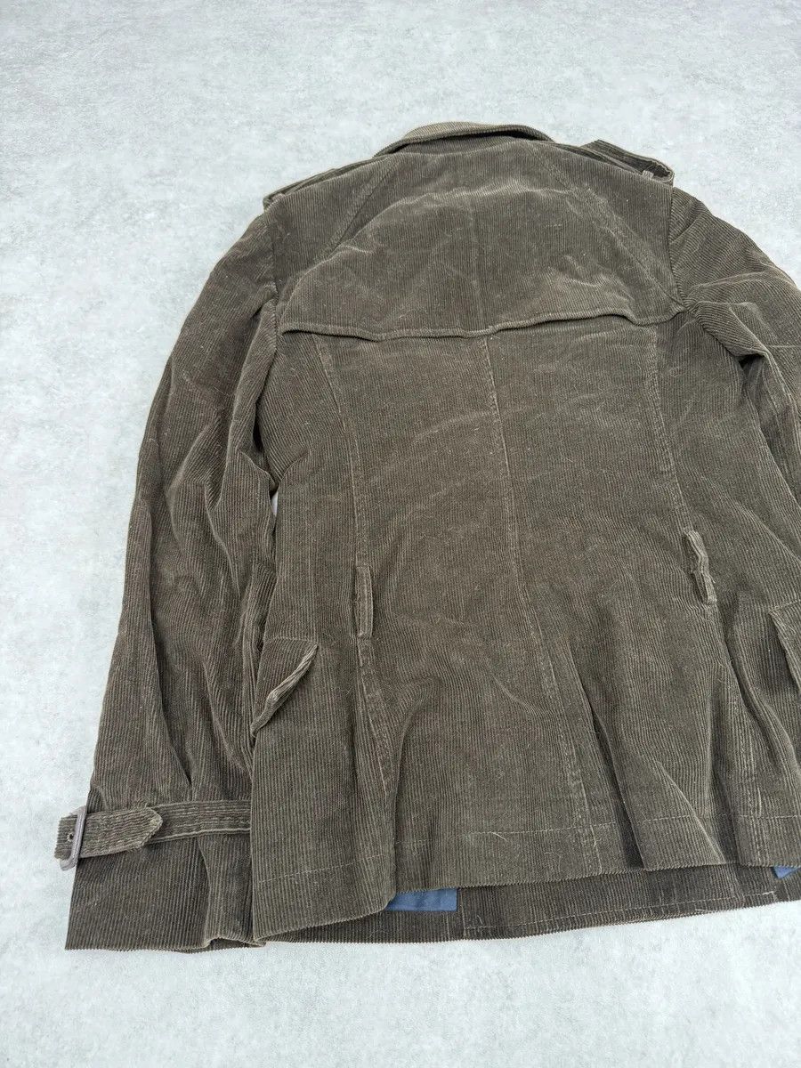 Miu Miu 1990s Miu Miu Officer Buttoned Velvet Caban Jacket Size US S / EU 44-46 / 1 - 9 Thumbnail