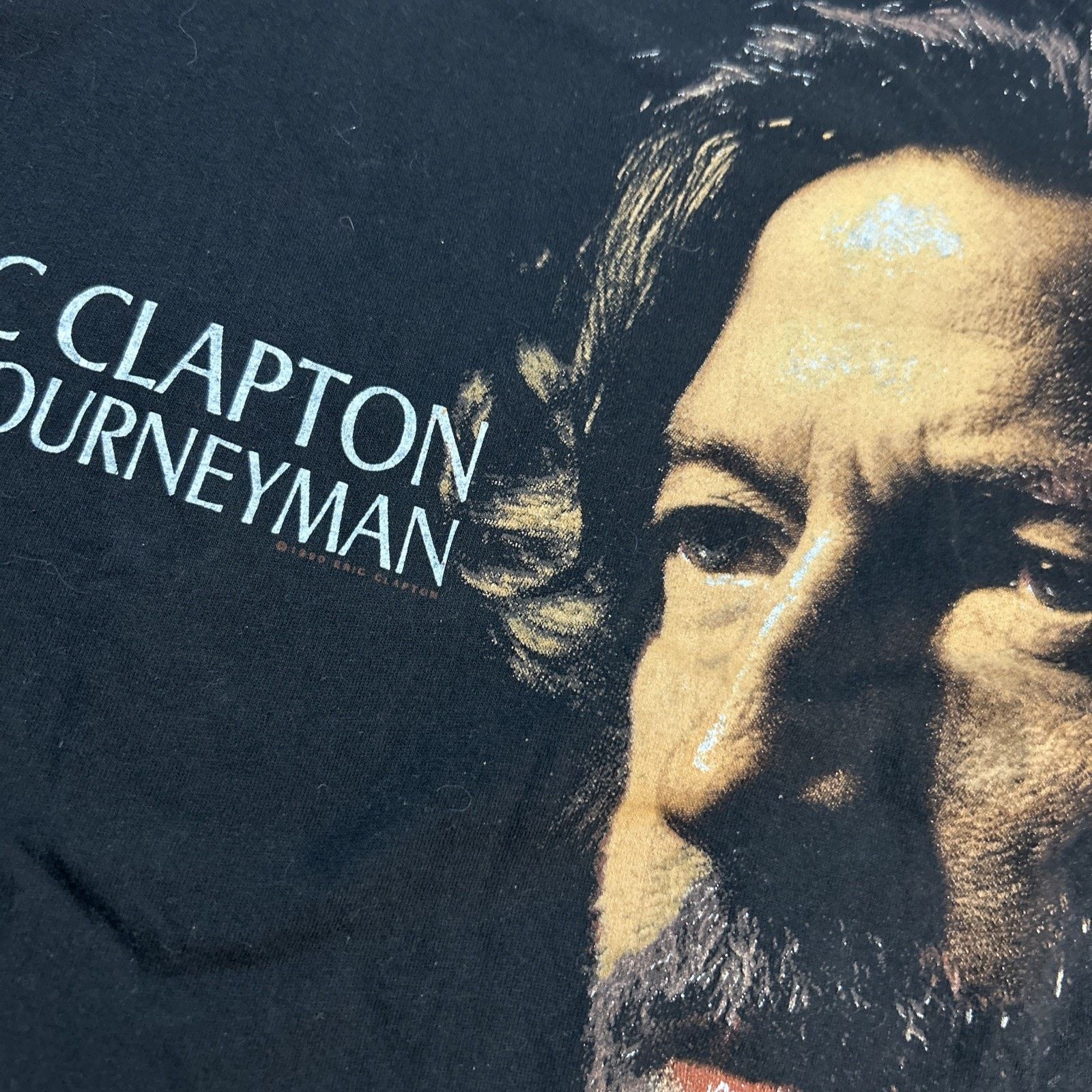 Giant 1990 Eric Clapton Journeyman Tour Shirt Small Single Stitch Size US S / EU 44-46 / 1 - 4 Thumbnail