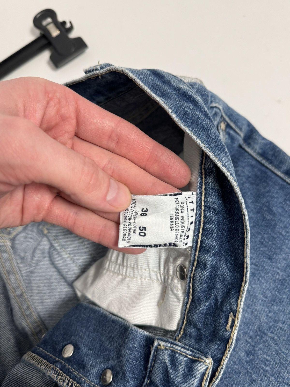 Versace Versace Men’s Blue Denim Jeans W36 EU50 Classic Straight Fit Size US 36 / EU 52 - 19 Thumbnail