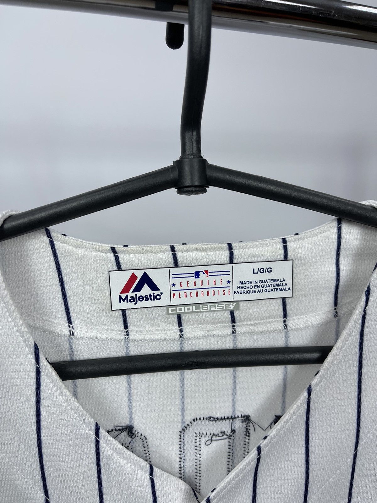 Majestic × New York Yankees Majestic Aaron Judge NY Yankees Home Jersey Size LWhite #99 Size US L / EU 52-54 / 3 - 4 Thumbnail