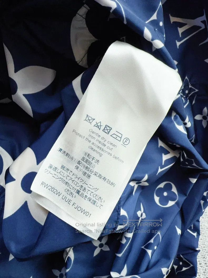 Louis Vuitton Louis Vuitton Blue full print logo Bermuda presbyopic full Size XXS / US 00 / IT 34 - 7 Thumbnail