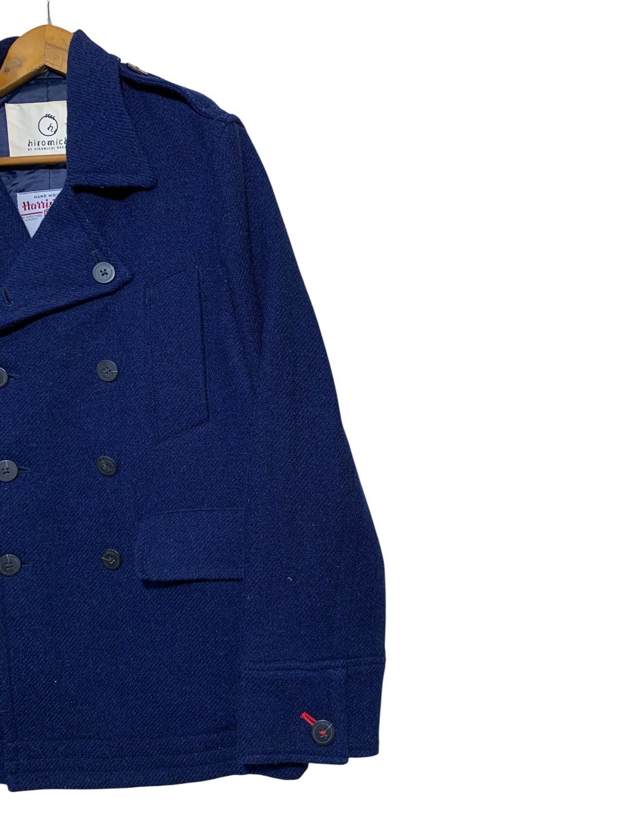 Harris Tweed 🔥HARRIS TWEED X H.NAKANO WOOL DOUBLE BREAST JACKET Size US M / EU 48-50 / 2 - 3 Thumbnail