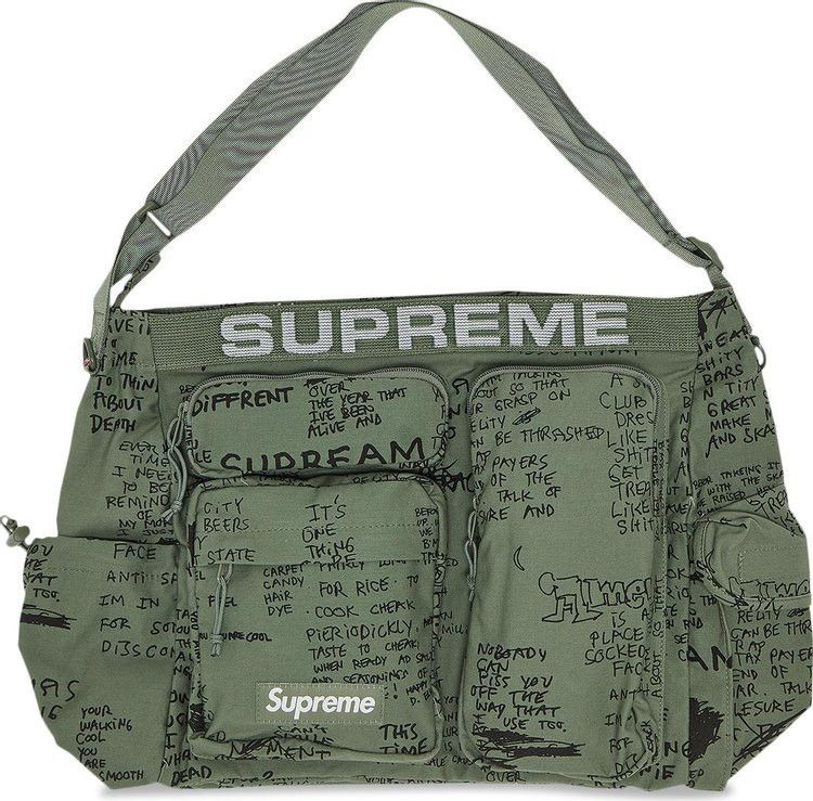 Supreme Field Waist Bag Olive Gonz - SS23 - US