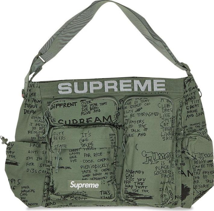 Supreme Field Waist Bag Olive Gonz-