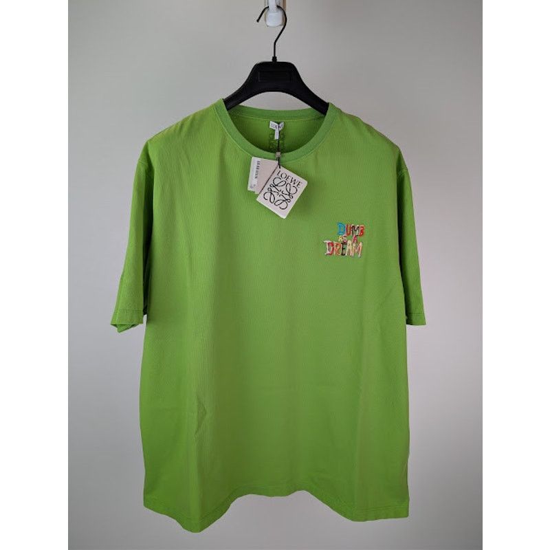 Loewe o1rshd1 Graphic Print T-Shirt in Green Size US XXL / EU 58 / 5 - 2 Thumbnail