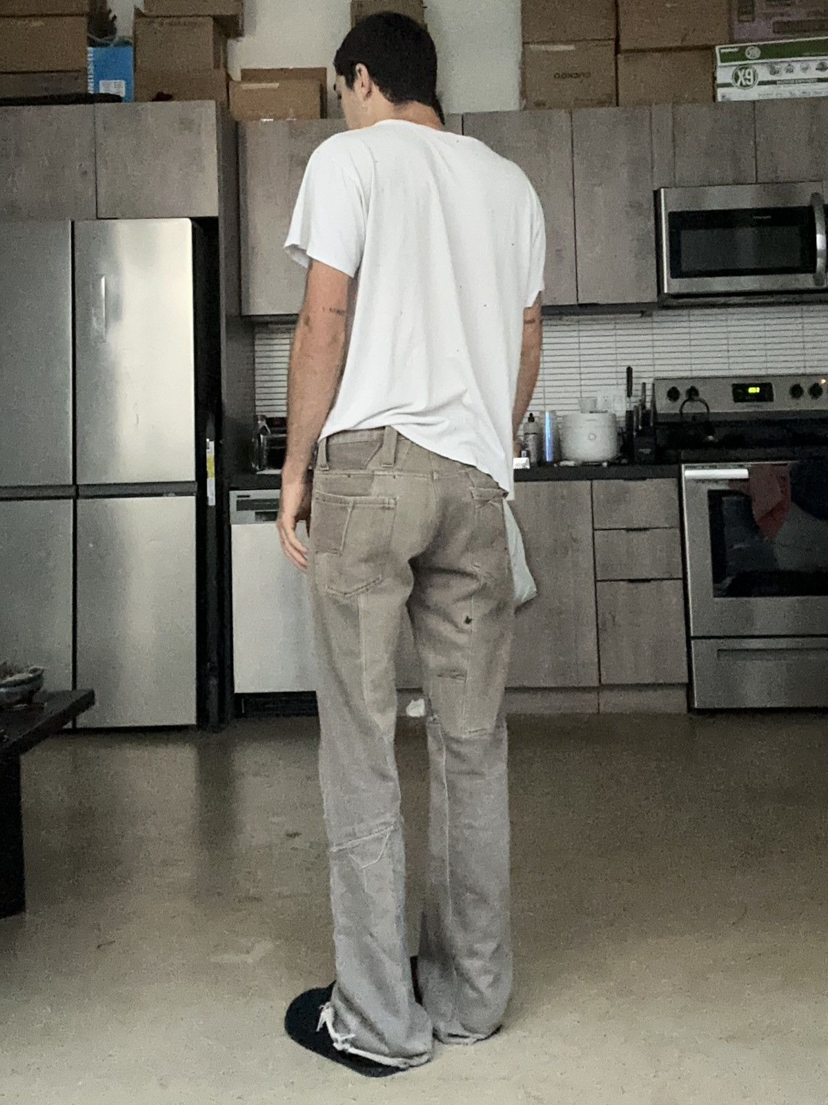 Other Ant/Anti Scrap Denim Sample Grey / brown Size US 29 - 8 Thumbnail