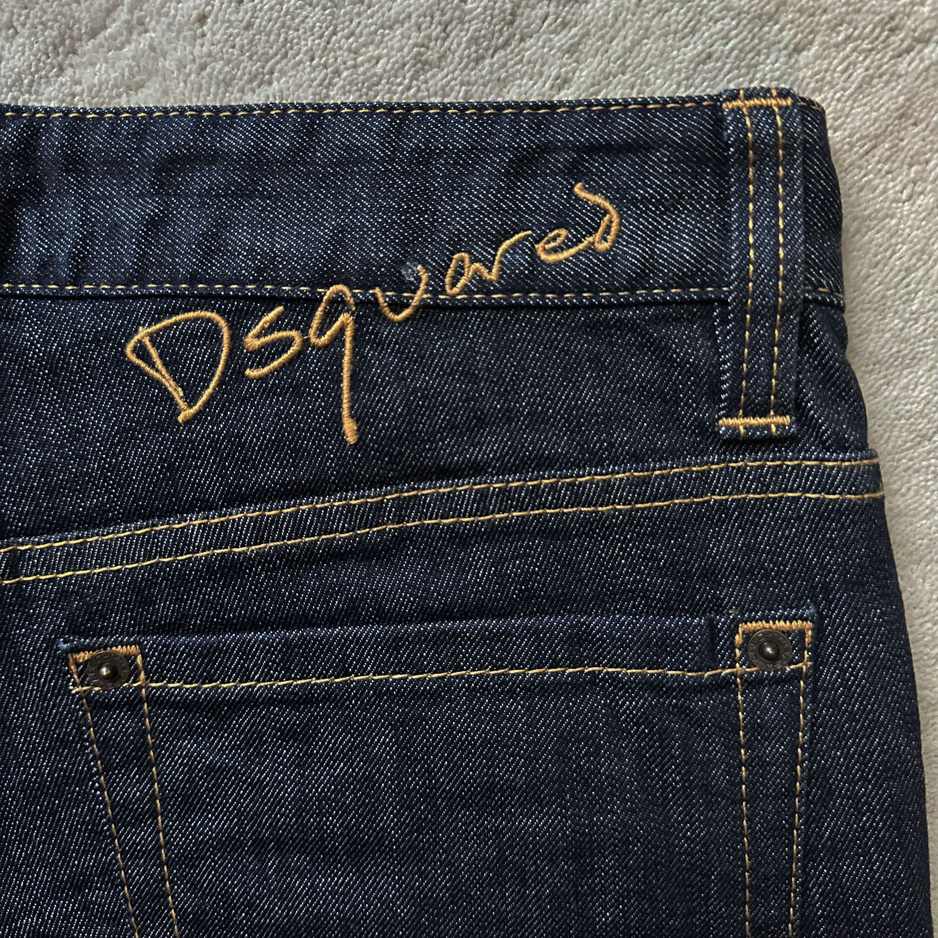 Dsquared2 DSQUARED2 Dark Rinse Wash SLIM JEANS Size 46 EUR | 30 US Size US 30 / EU 46 - 3 Thumbnail