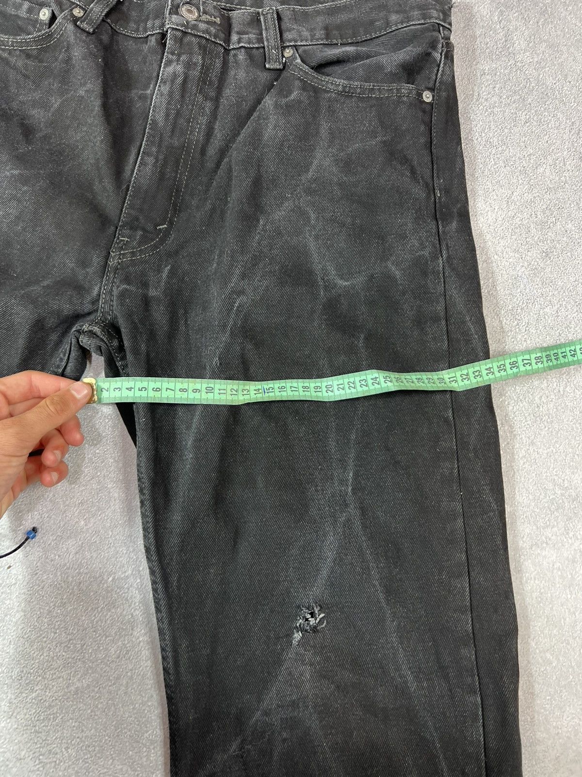 Japanese Brand VTG HYSTERIC GLAMOUR RICK OWENS STYLE LEVIS HYPE Y2K JEANS Size US 34 / EU 50 - 10 Thumbnail
