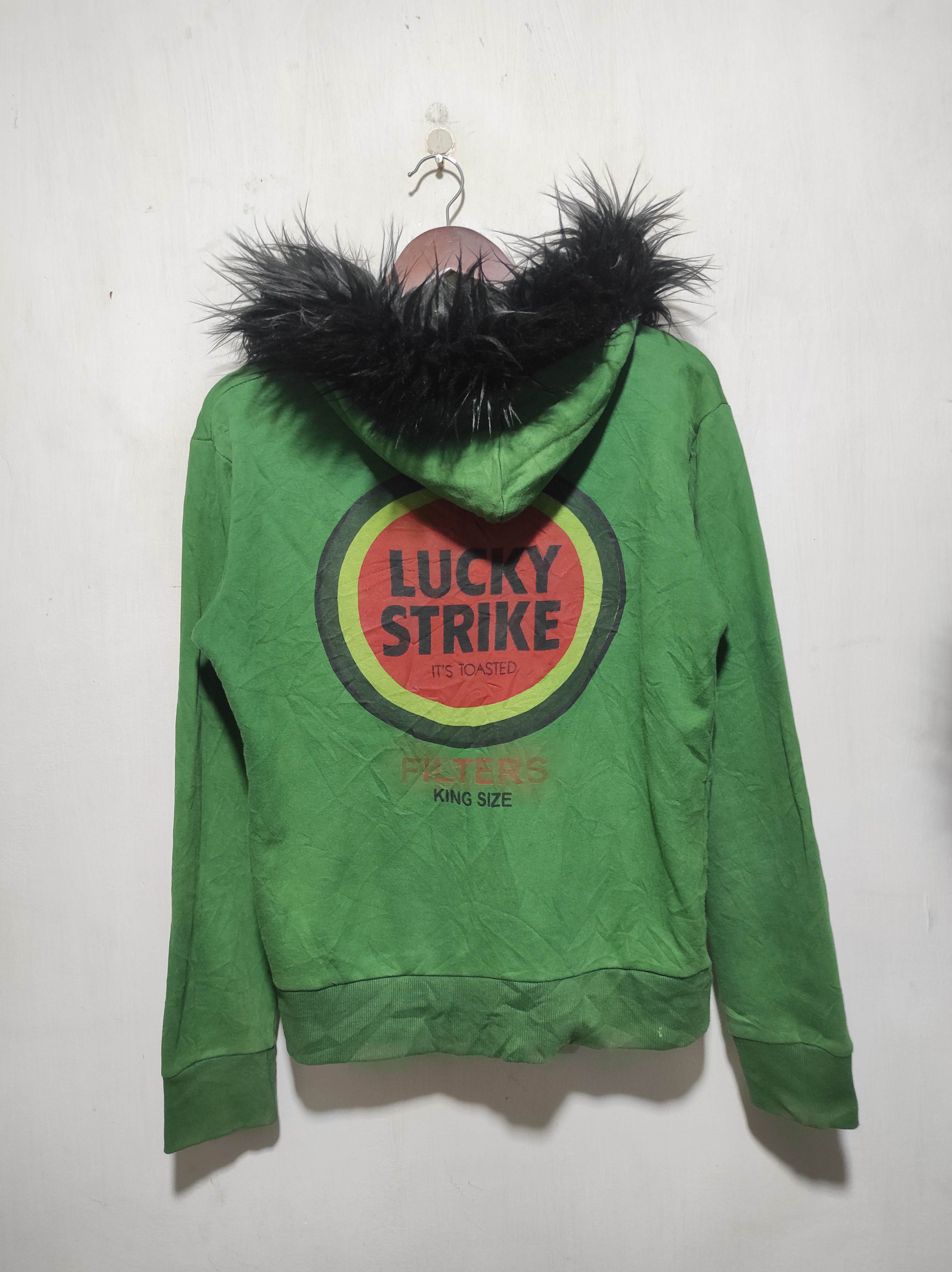 Japanese Brand Lucky Strike zip fur hoodie ifsix LGB style Size US M / EU 48-50 / 2 - 9 Thumbnail